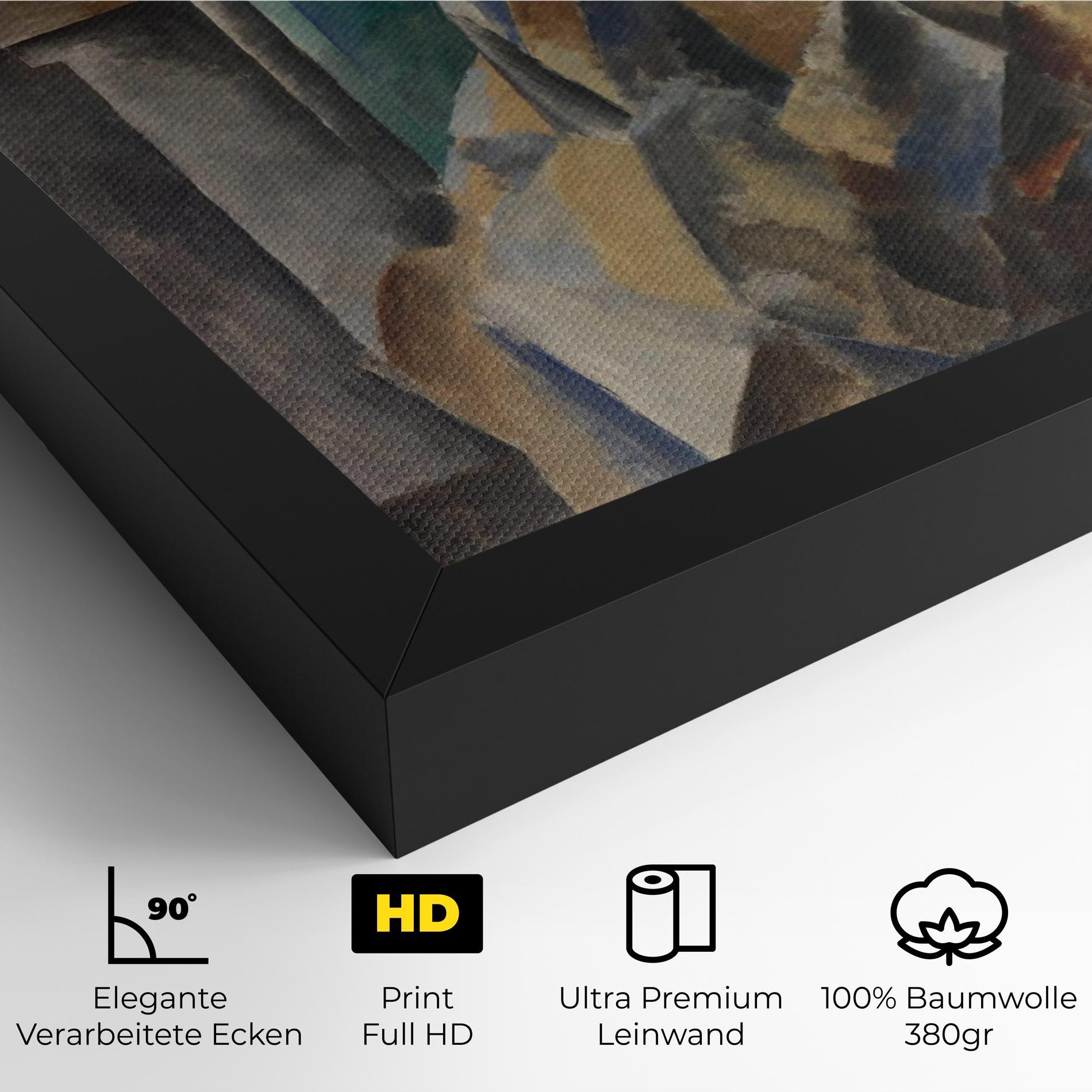 Leinwandbild Buste De Femme mockup 4