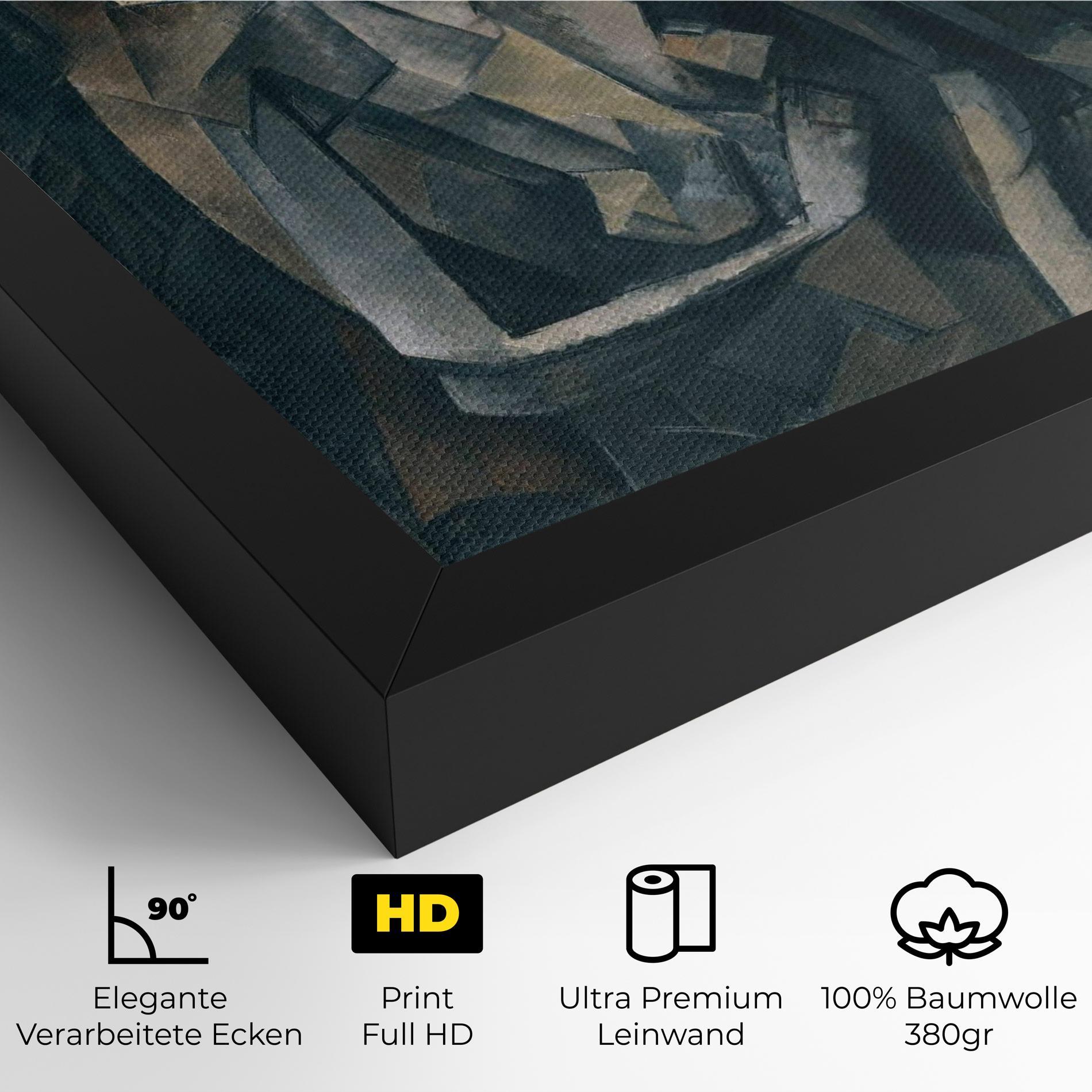 Leinwandbild Dans Un Fauteuil mockup 4