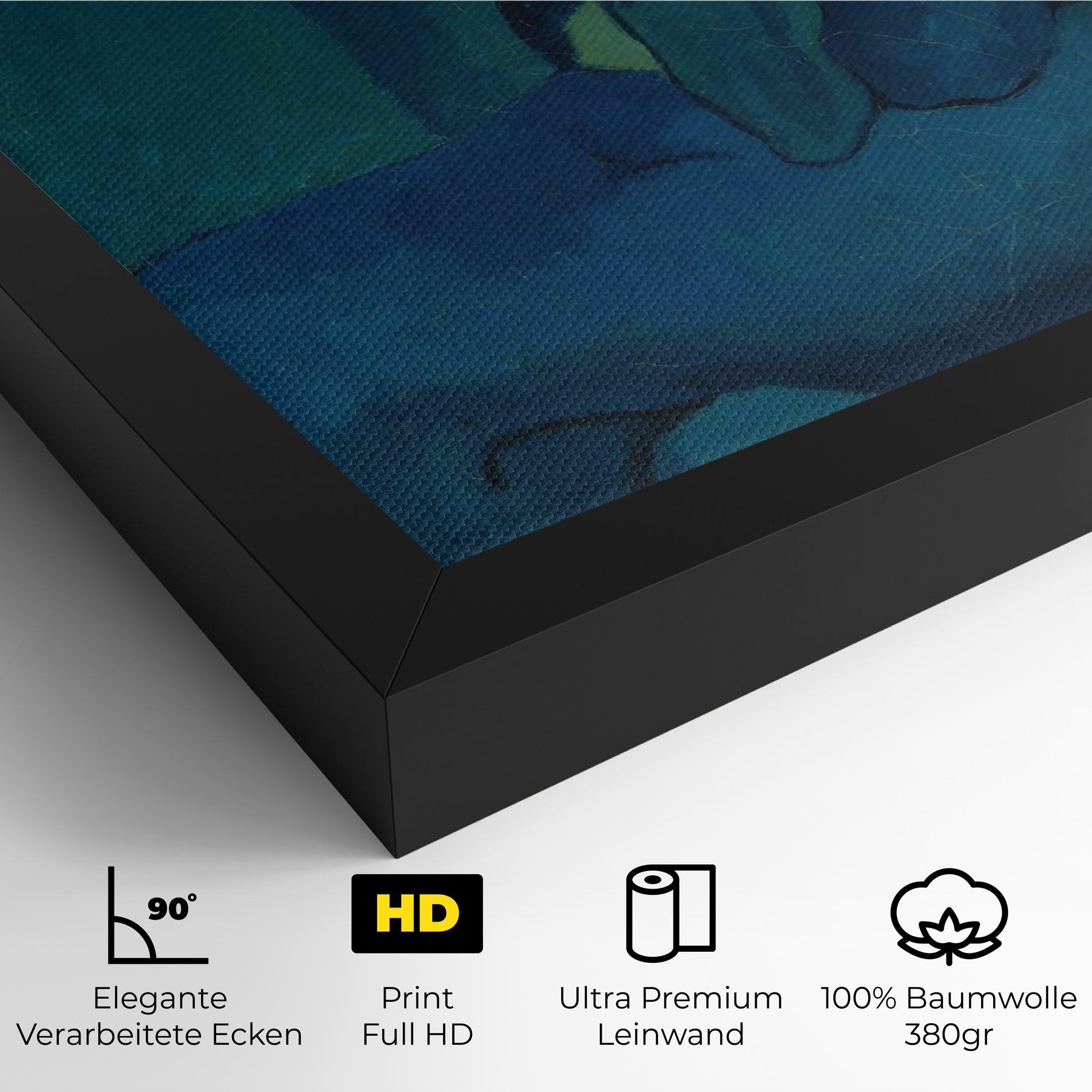 Leinwandbild Femme Assise mockup 4