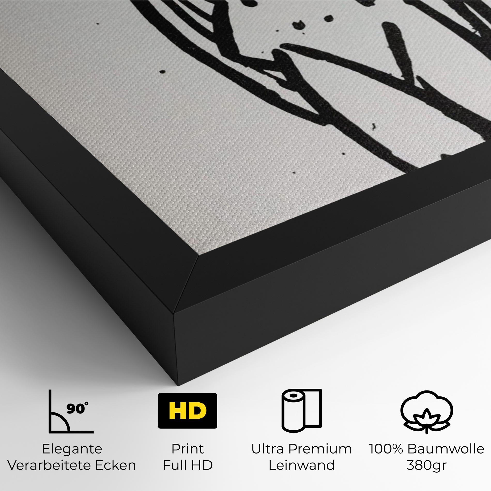 Leinwandbild Nude mockup 4