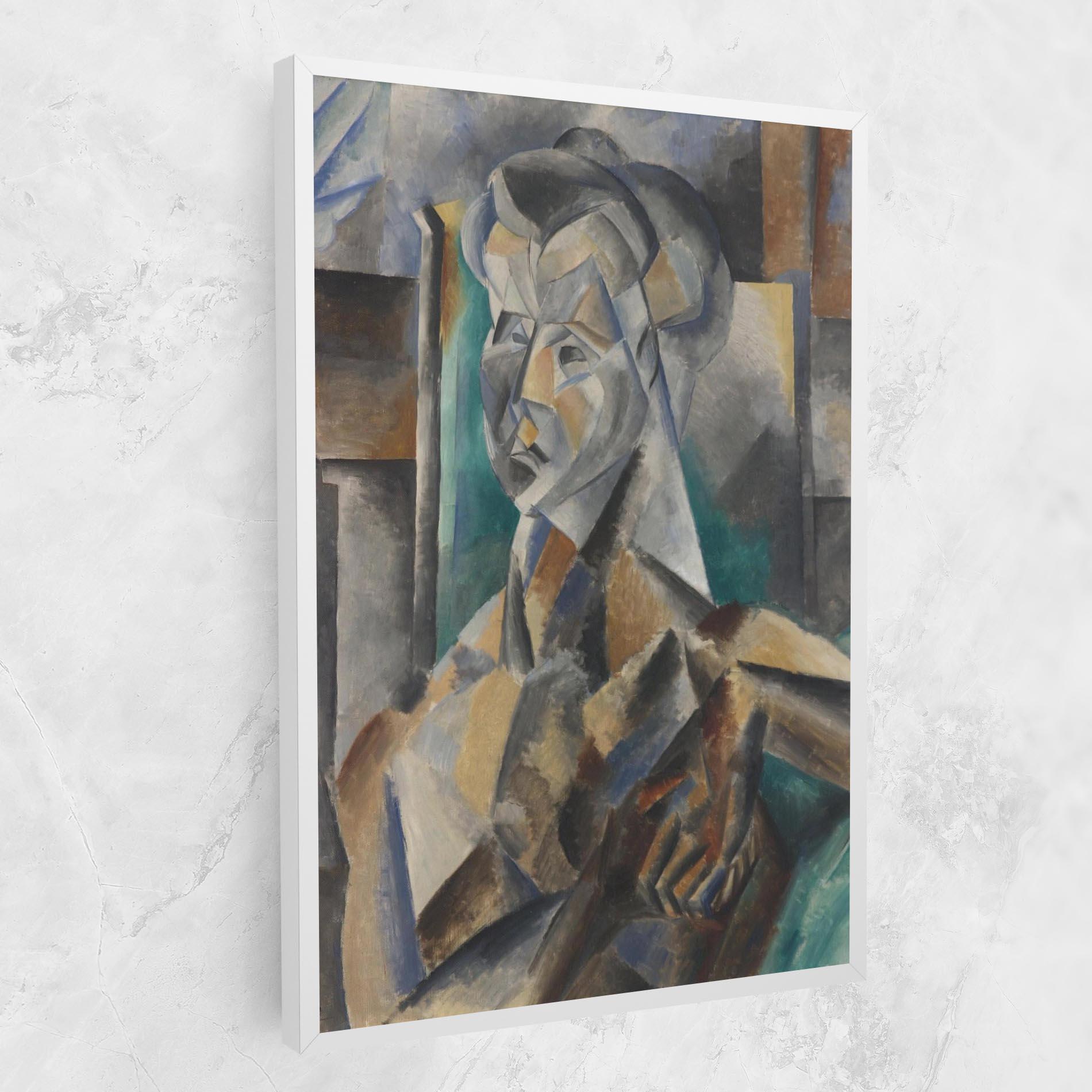 Leinwandbild Buste De Femme mockup 1