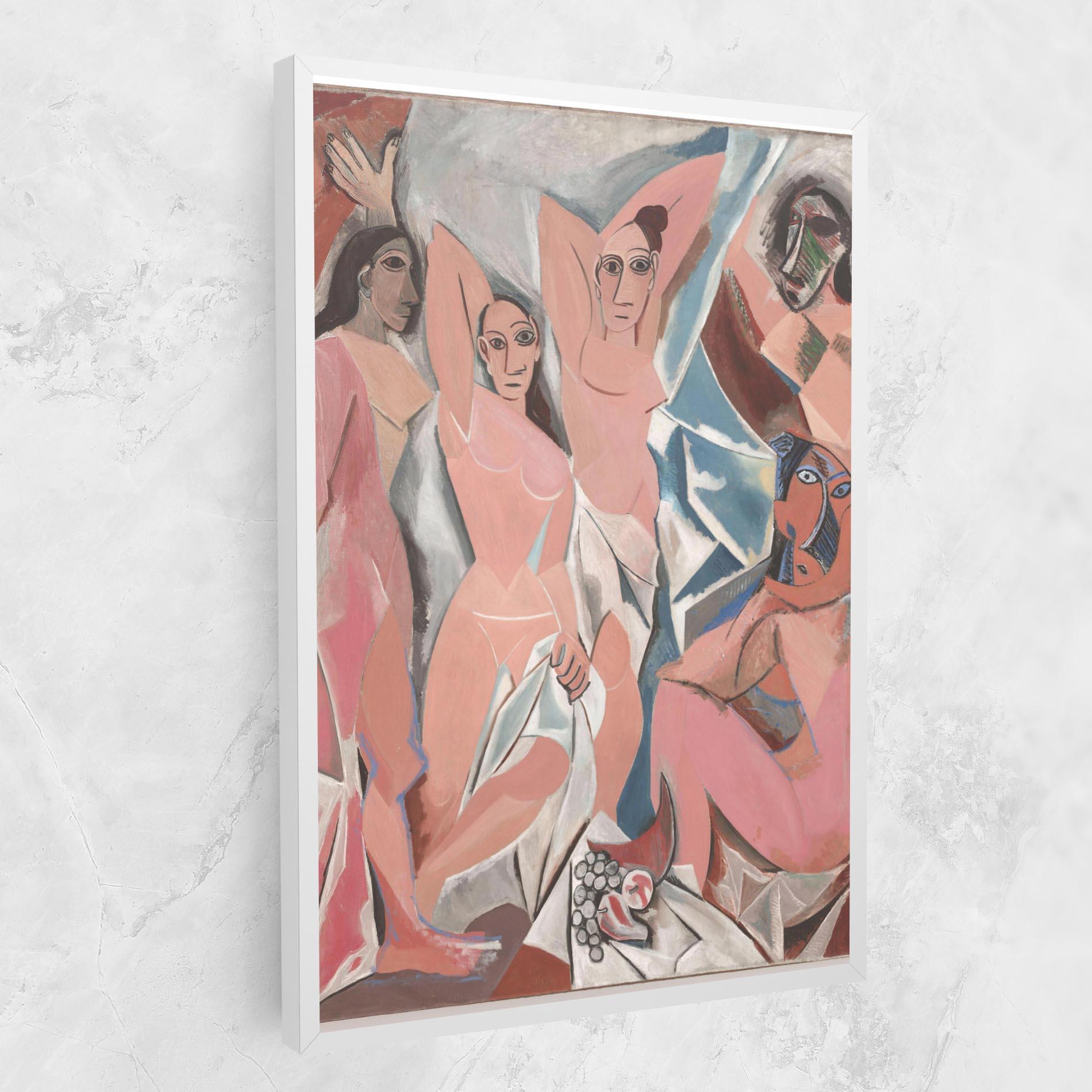 Leinwandbild Les Demoiselles mockup 1