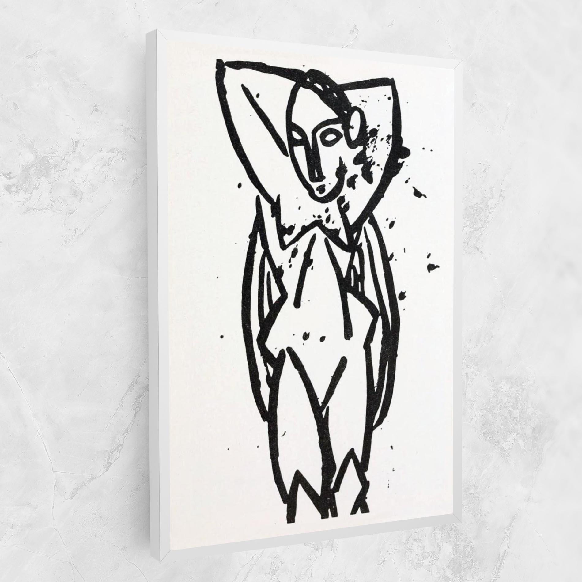 Leinwandbild Nude mockup 1