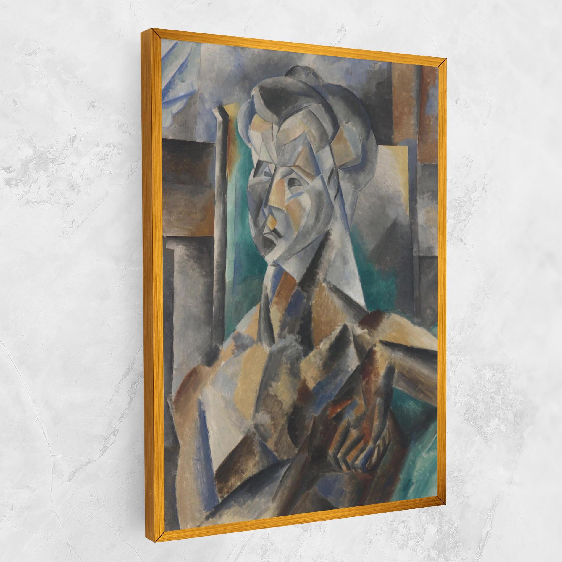 Leinwandbild Buste De Femme mockup 1