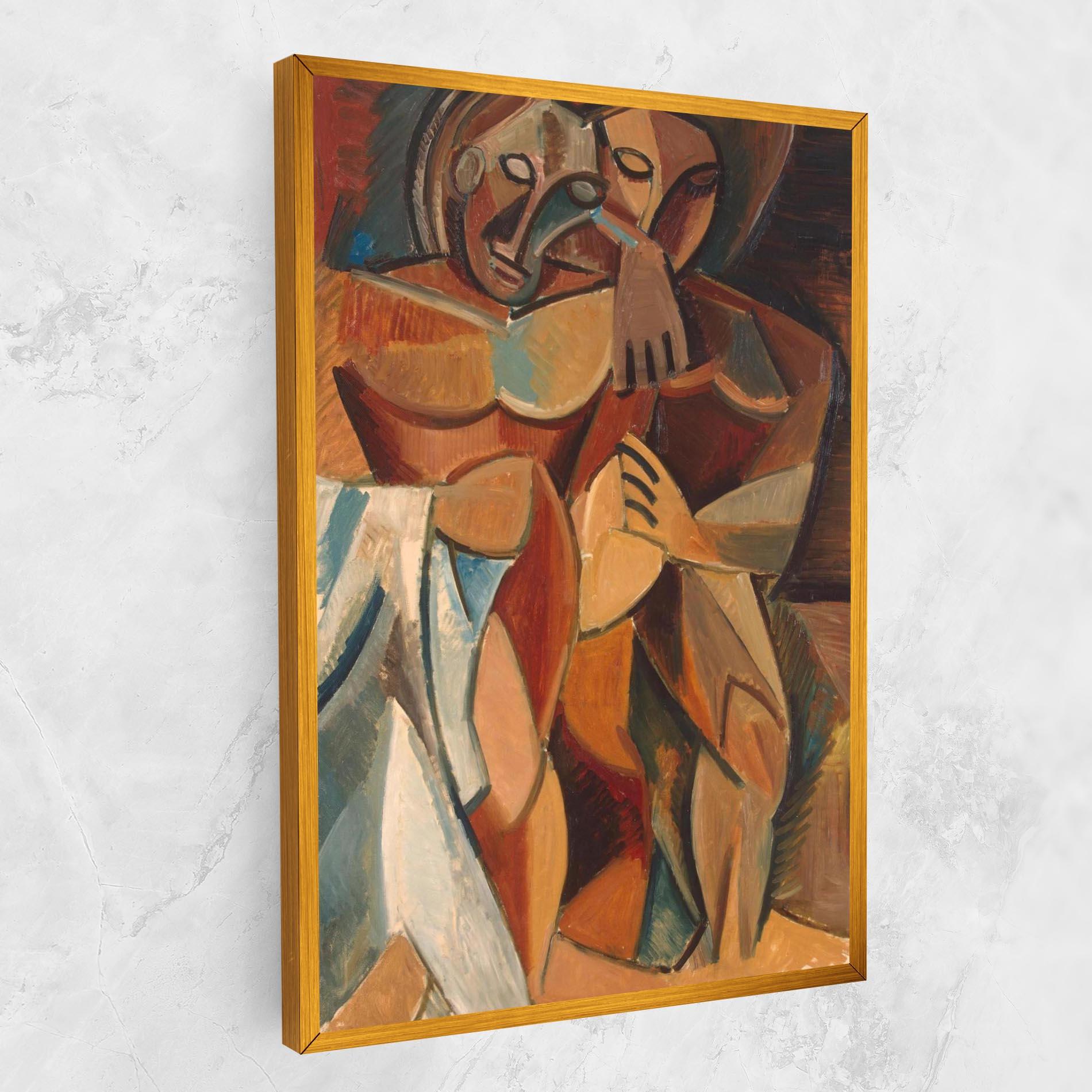 Leinwandbild Friendship Two Nudes mockup 1