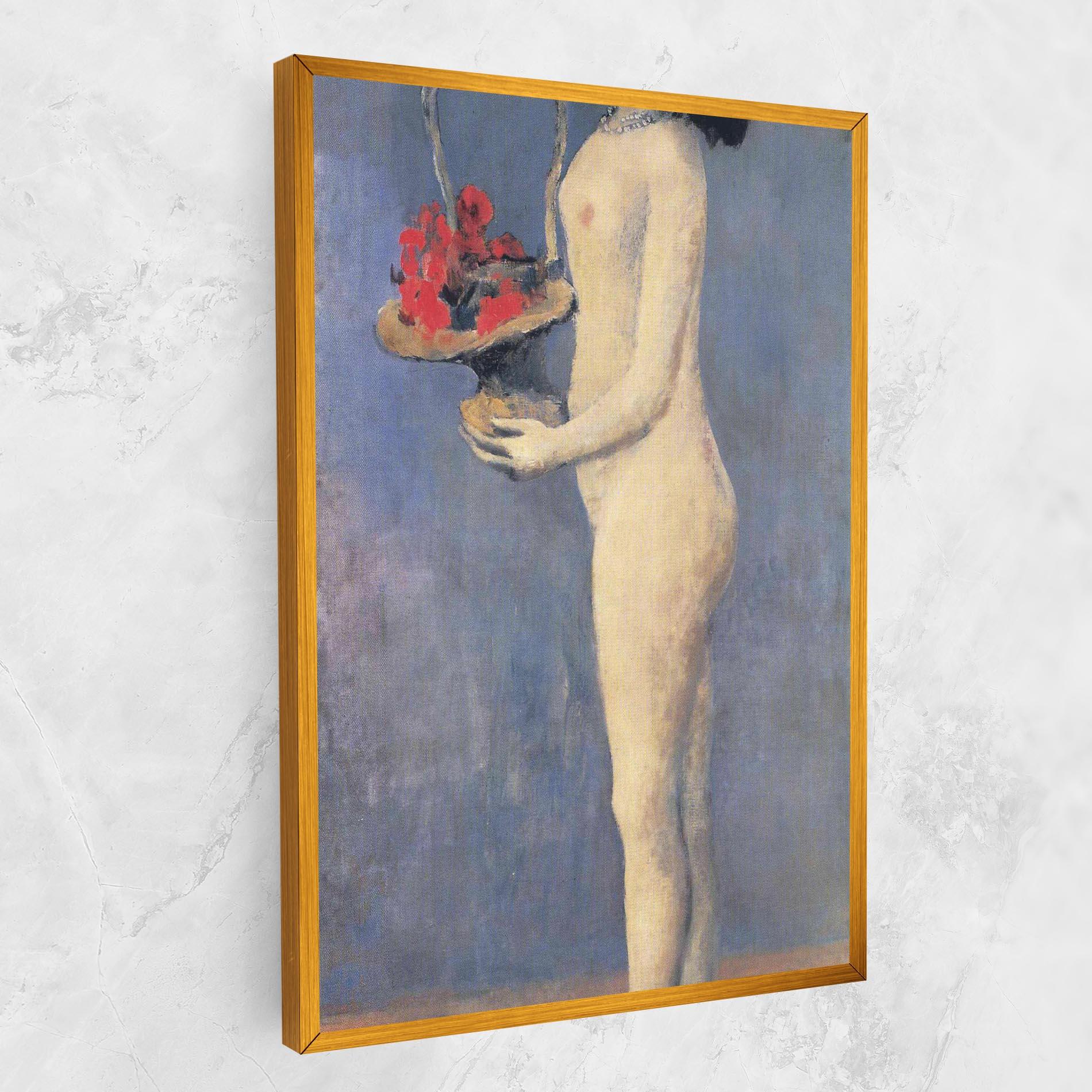 Leinwandbild Le Panier Fleuri mockup 1