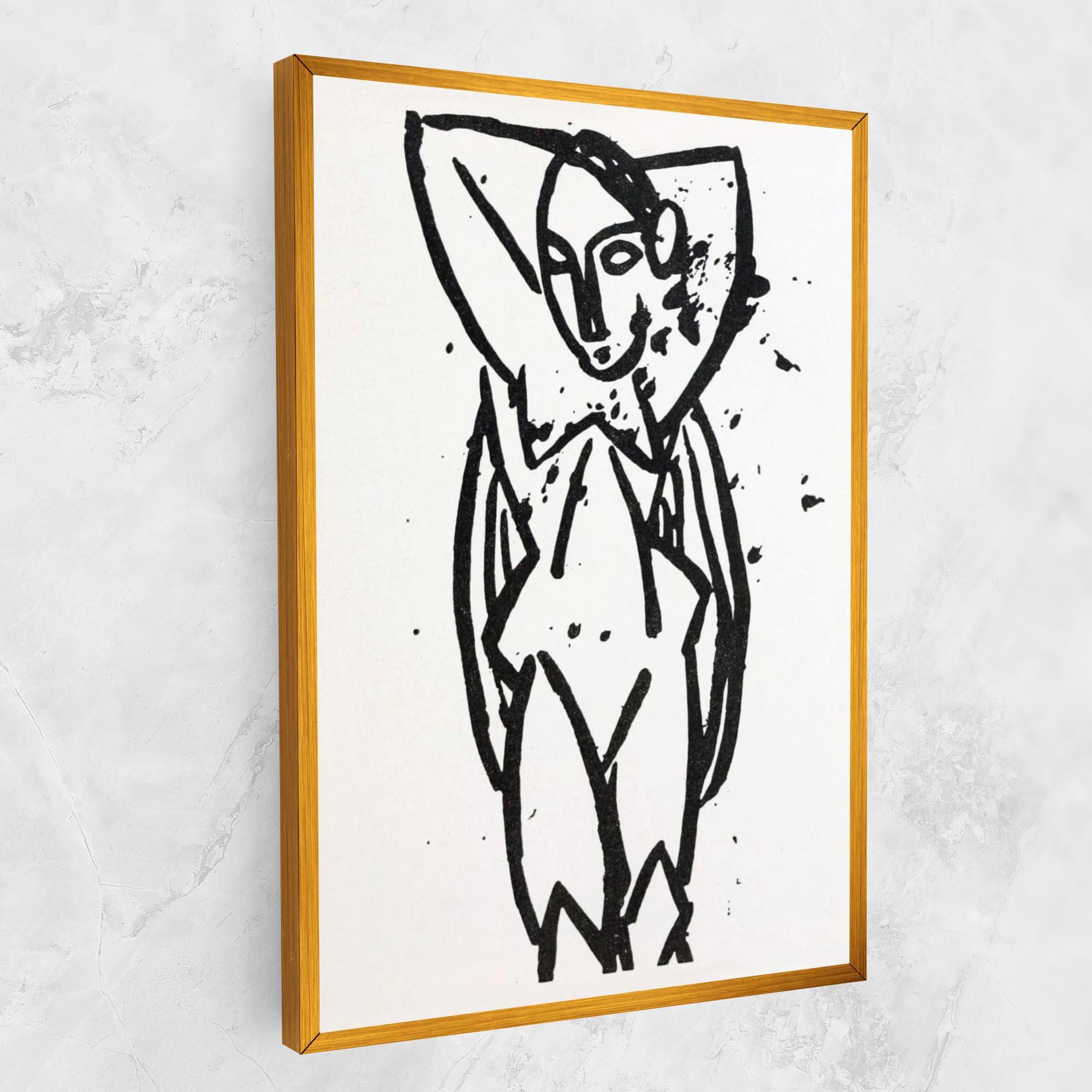 Leinwandbild Nude mockup 1