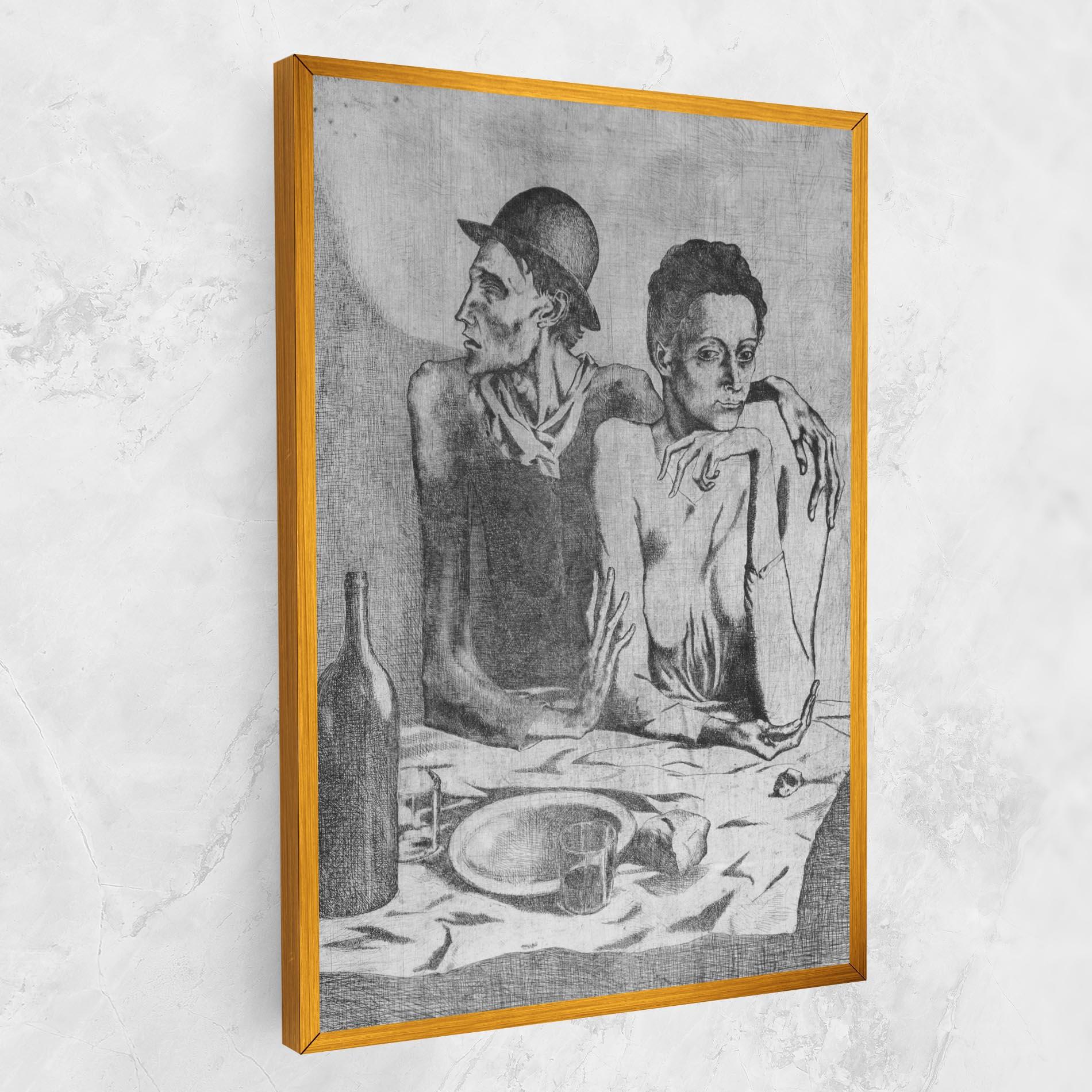 Leinwandbild The Frugal Repast mockup 1