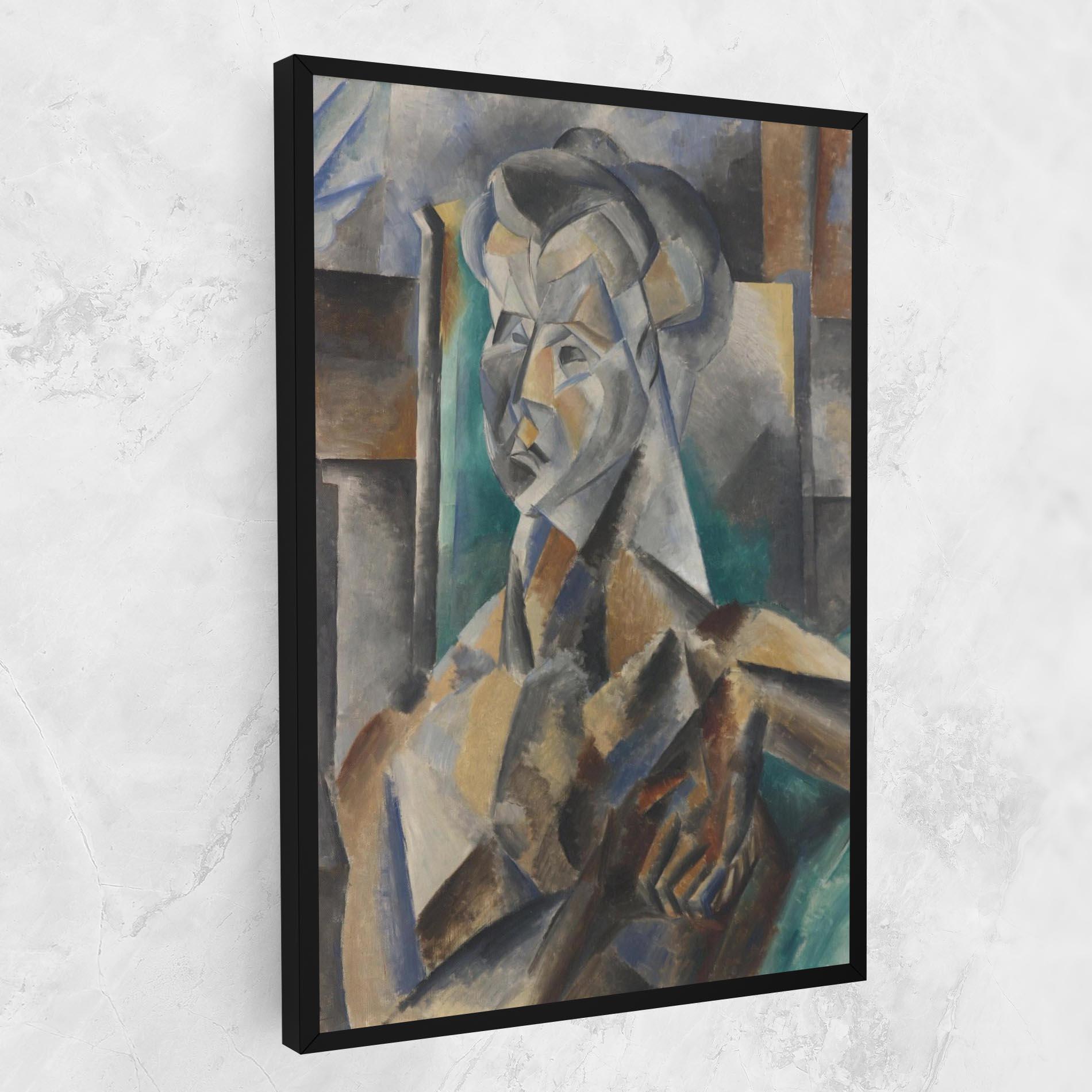 Leinwandbild Buste De Femme mockup 1