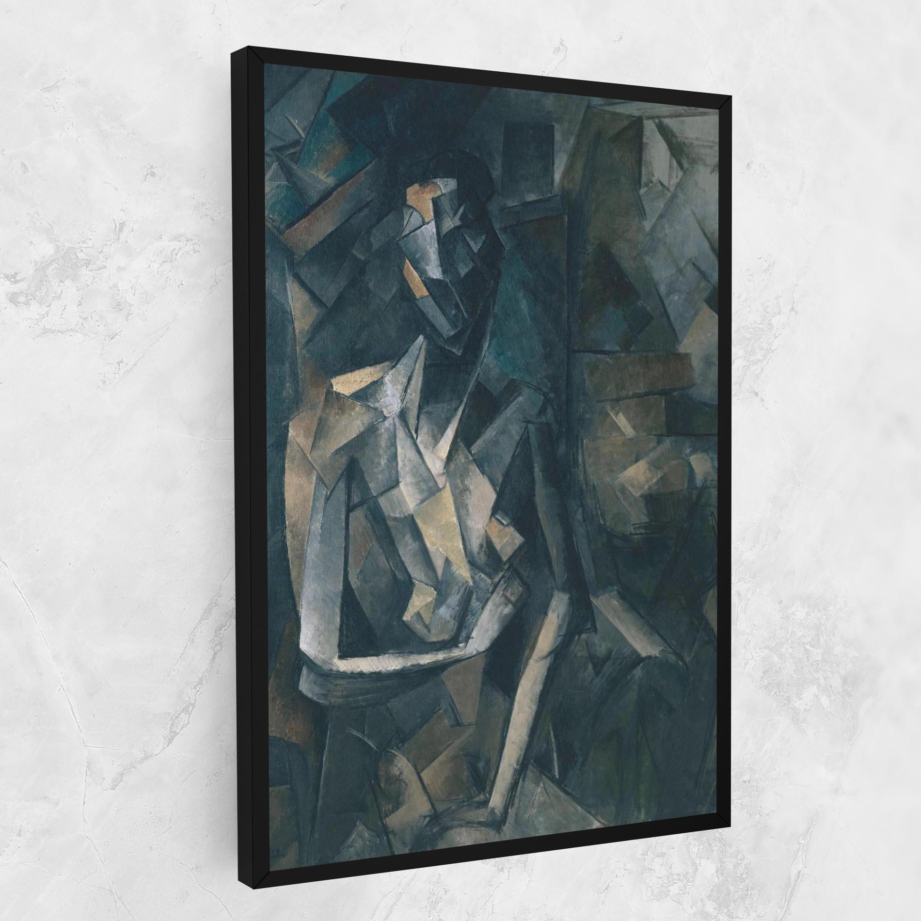 Leinwandbild Dans Un Fauteuil mockup 1