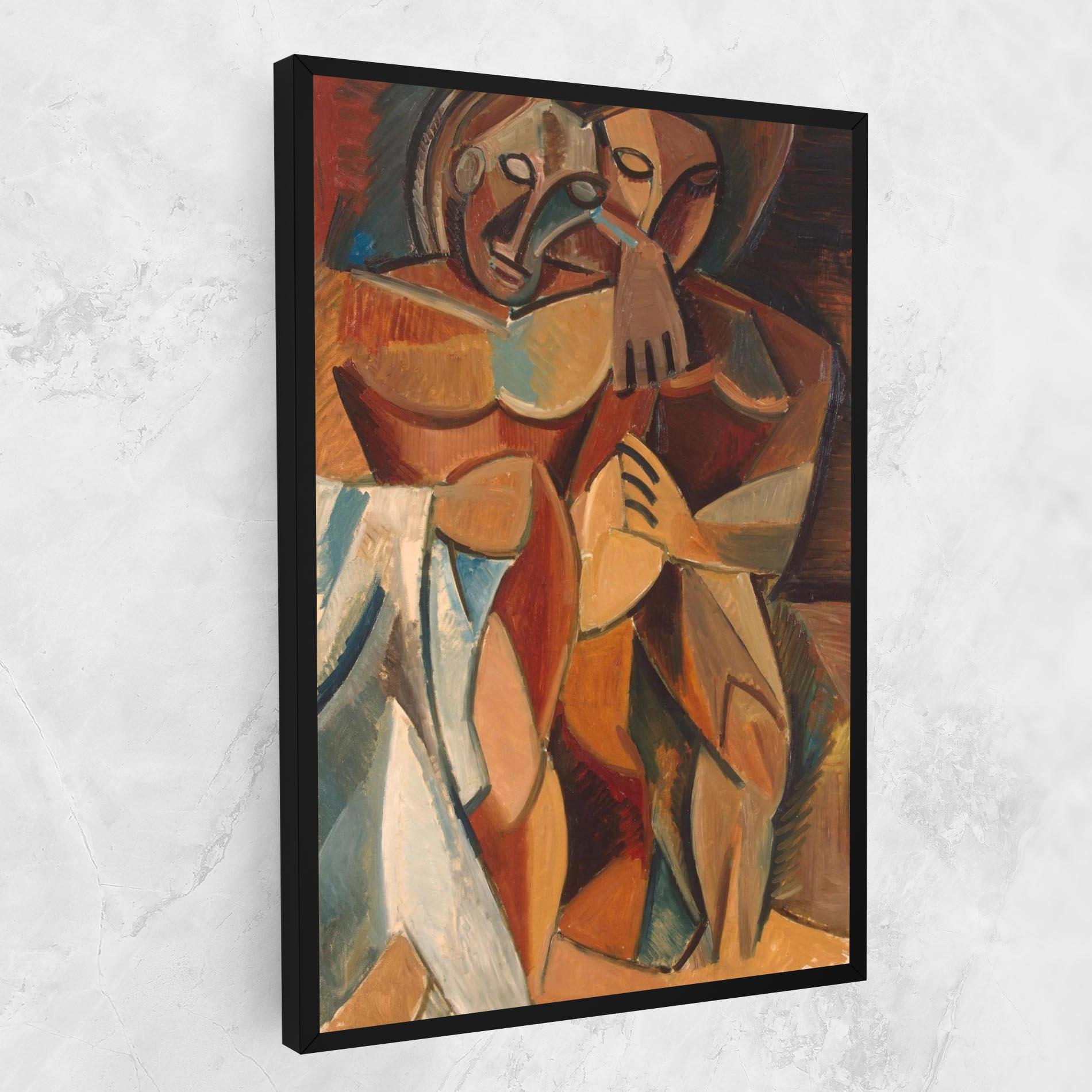 Leinwandbild Friendship Two Nudes mockup 1