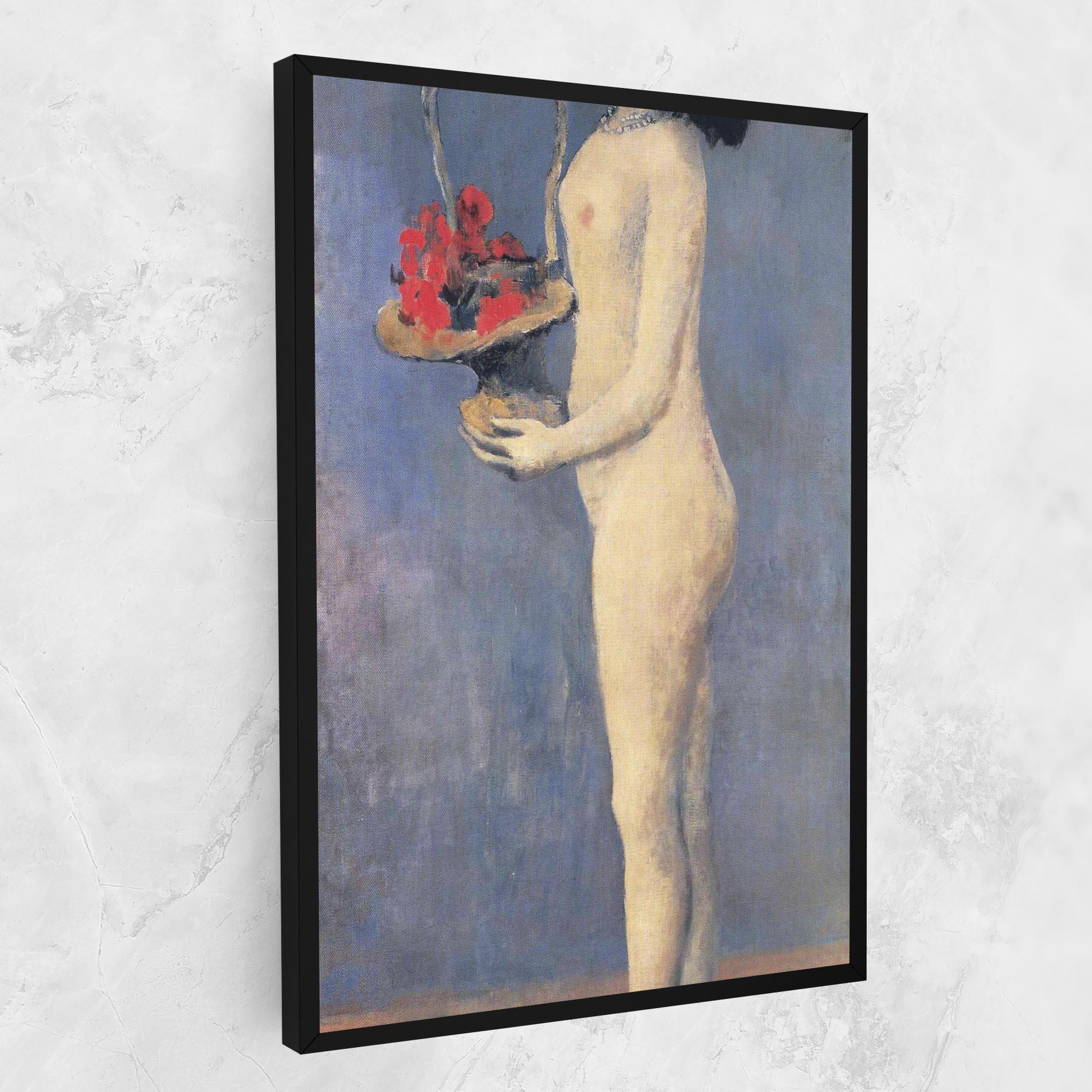 Leinwandbild Le Panier Fleuri mockup 1