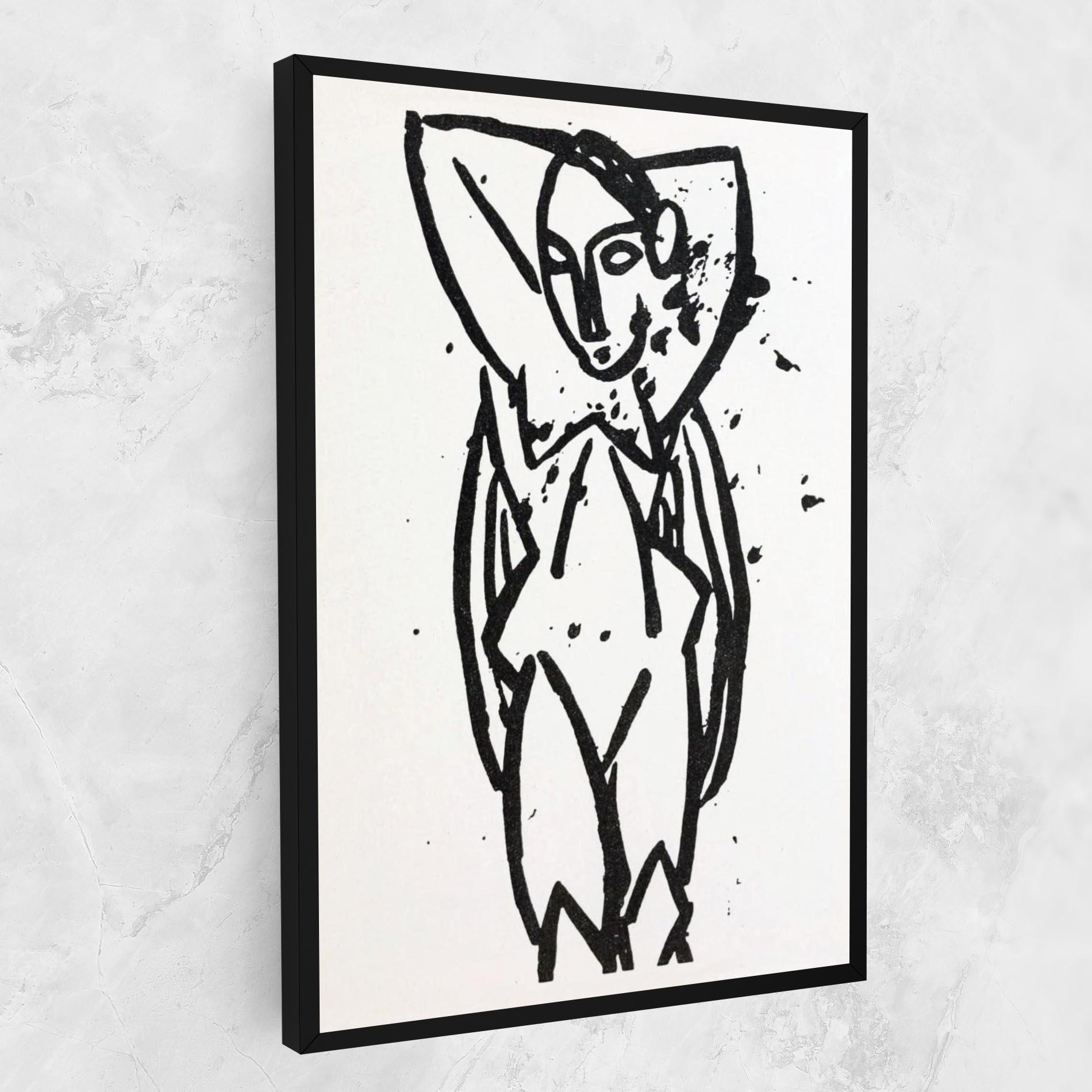 Leinwandbild Nude mockup 1