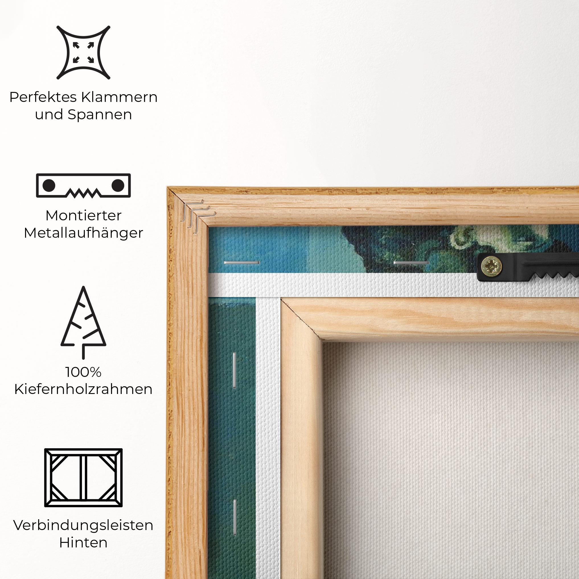 Leinwandbild Femme Assise mockup 5