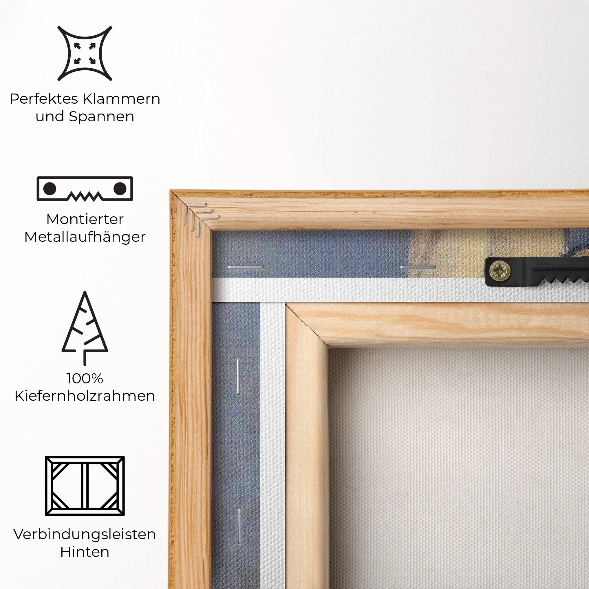 Leinwandbild Le Panier Fleuri mockup 5