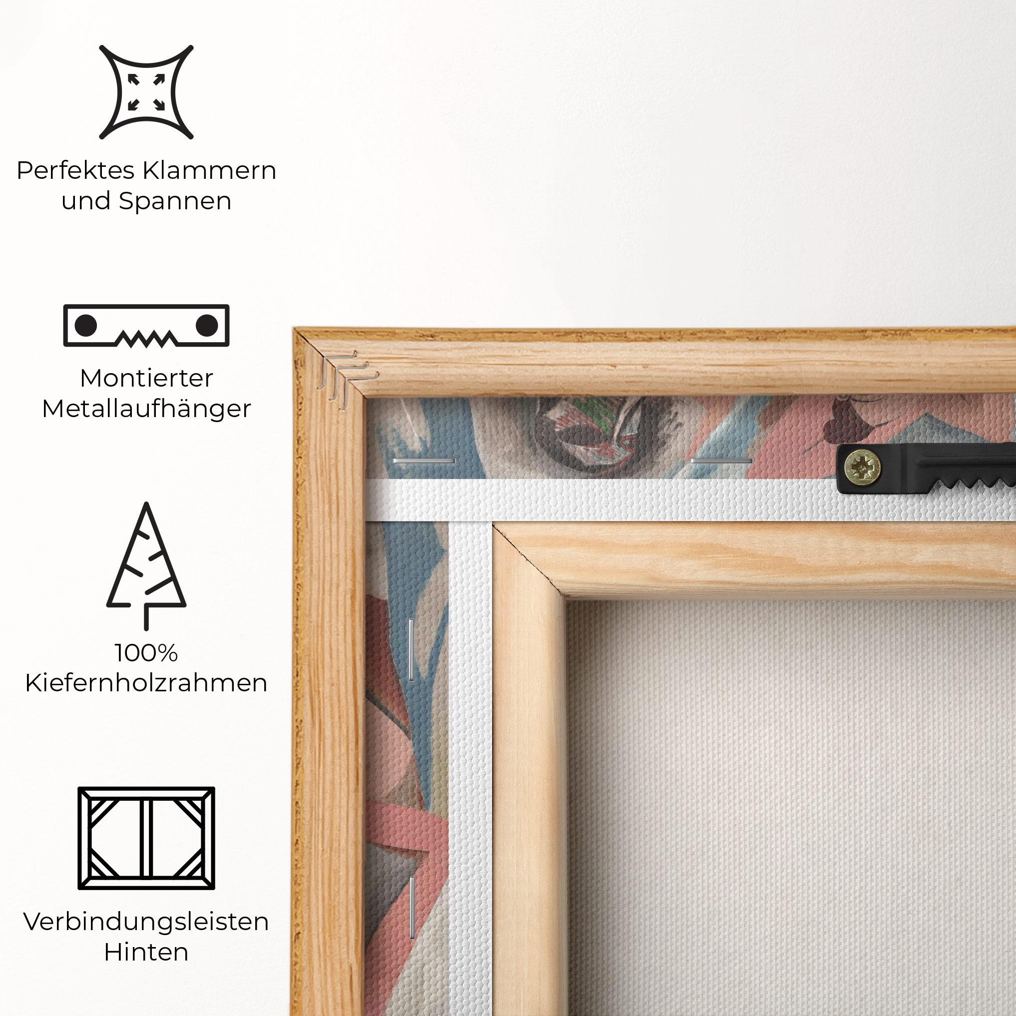 Leinwandbild Les Demoiselles mockup 5