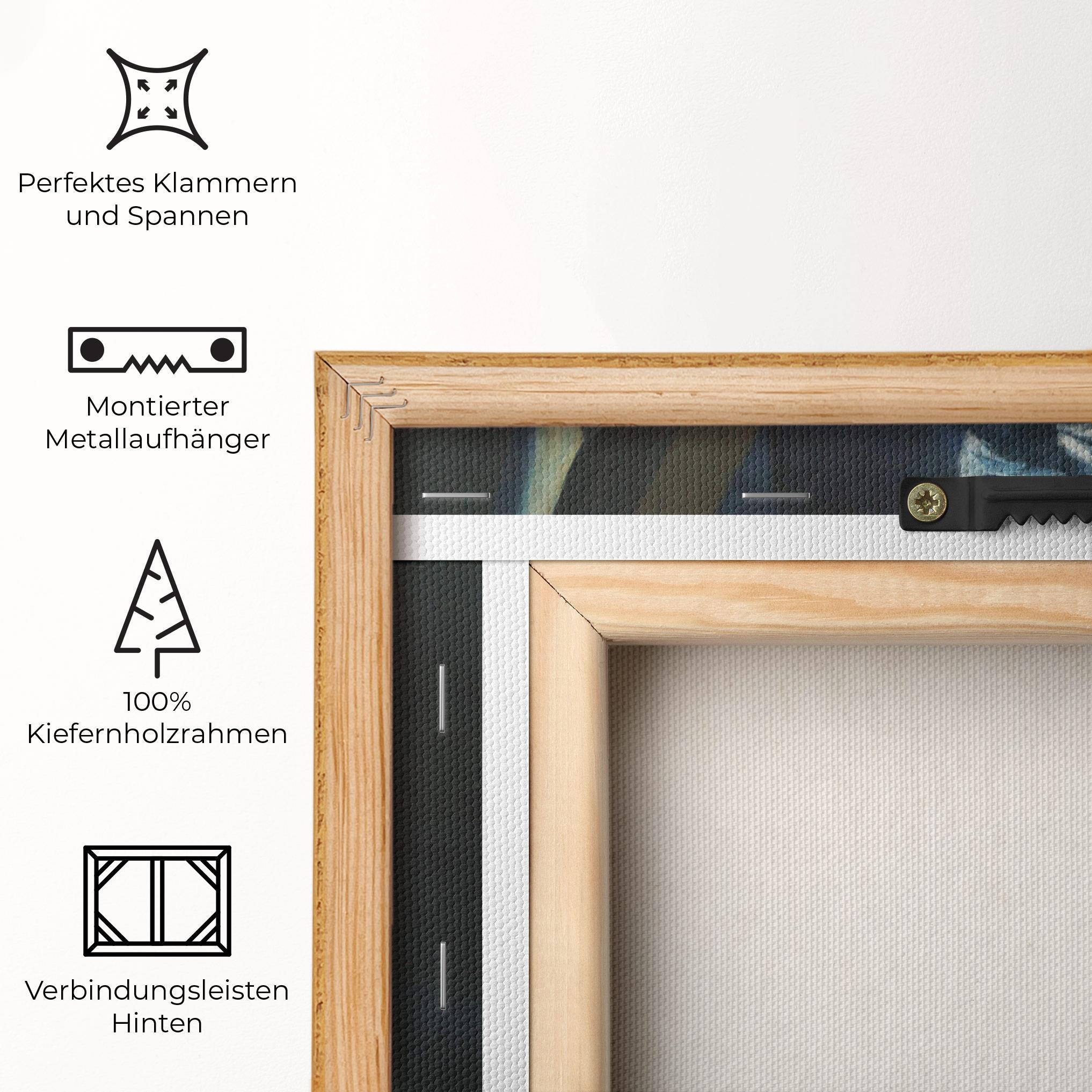 Leinwandbild Old Guitarist mockup 5