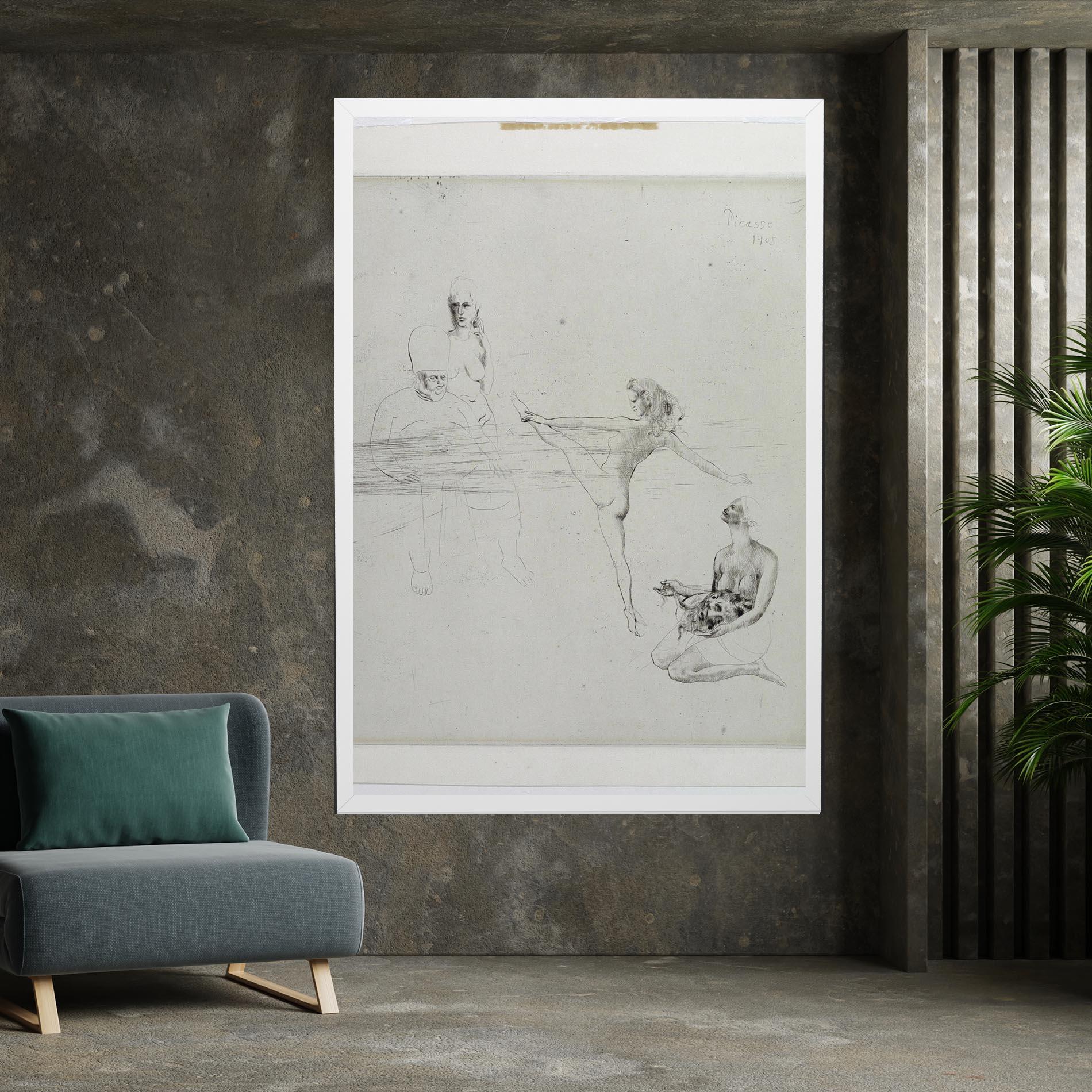 Leinwandbild Dance Of Salome mockup 7