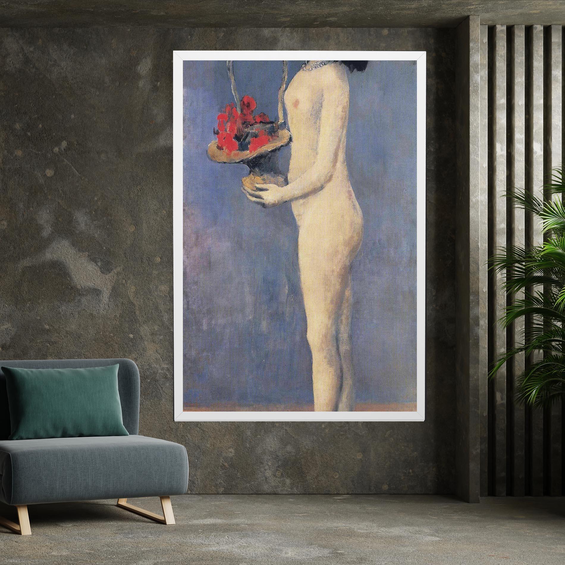 Leinwandbild Le Panier Fleuri mockup 7