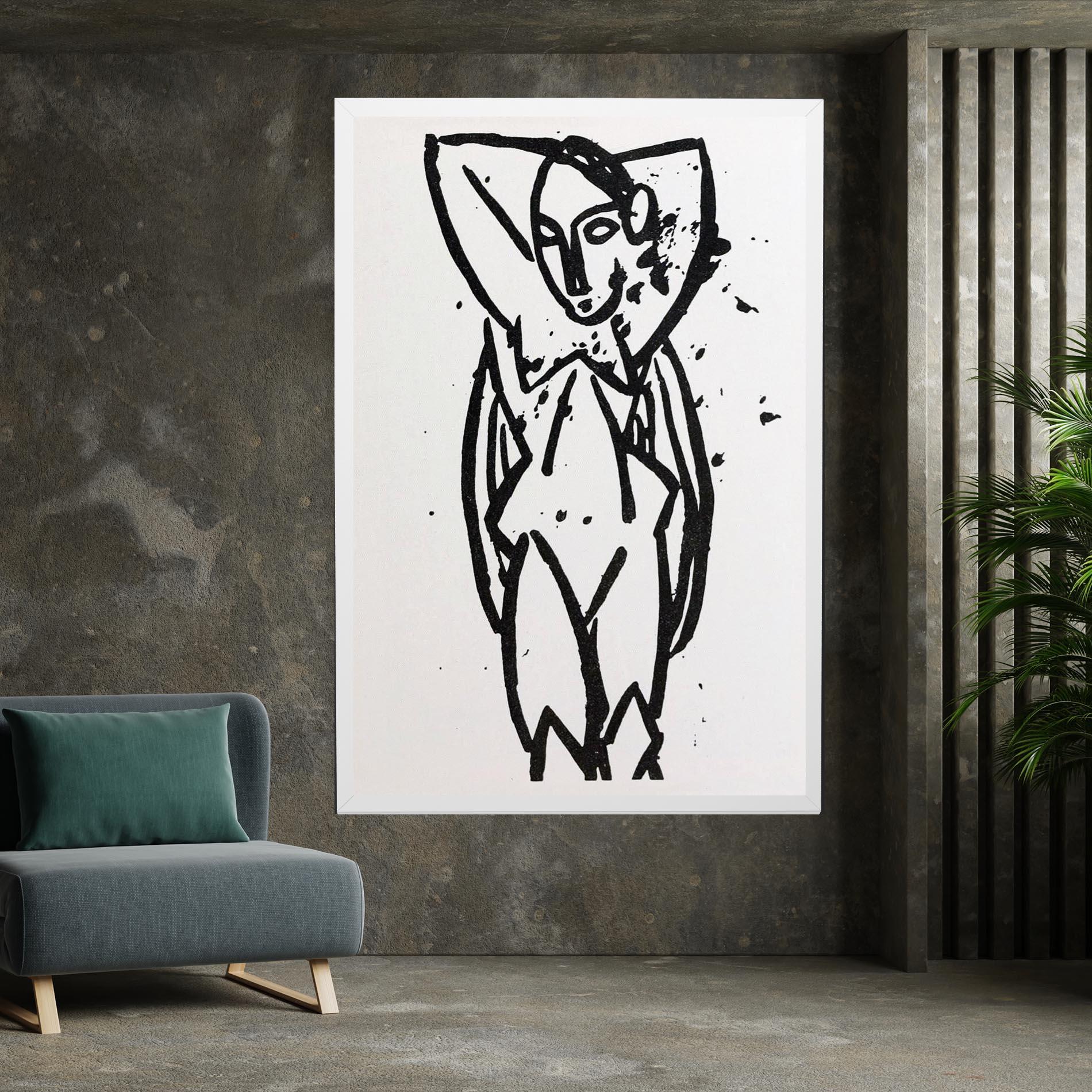 Leinwandbild Nude mockup 7