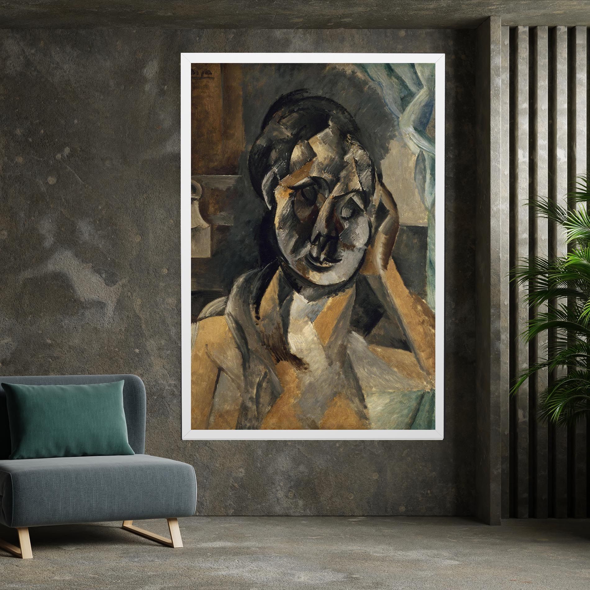 Woman With Mustard mockup 7