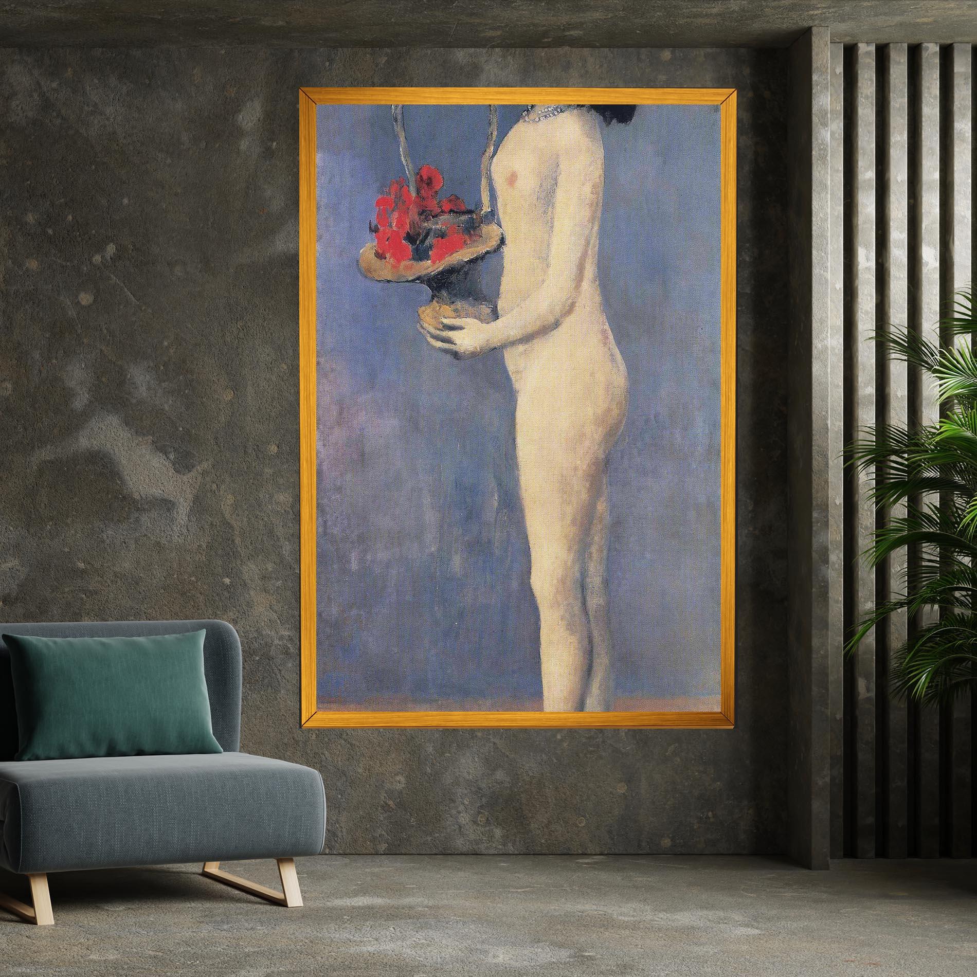 Leinwandbild Le Panier Fleuri mockup 7