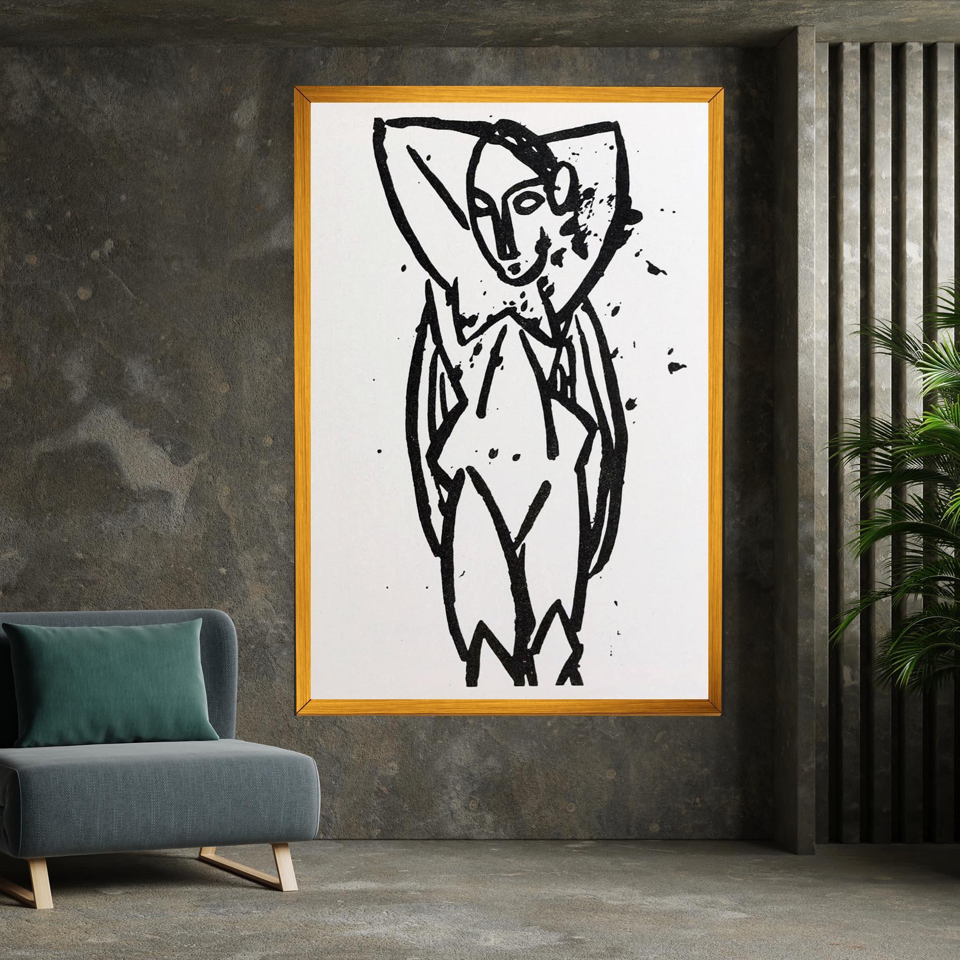 Leinwandbild Nude mockup 7