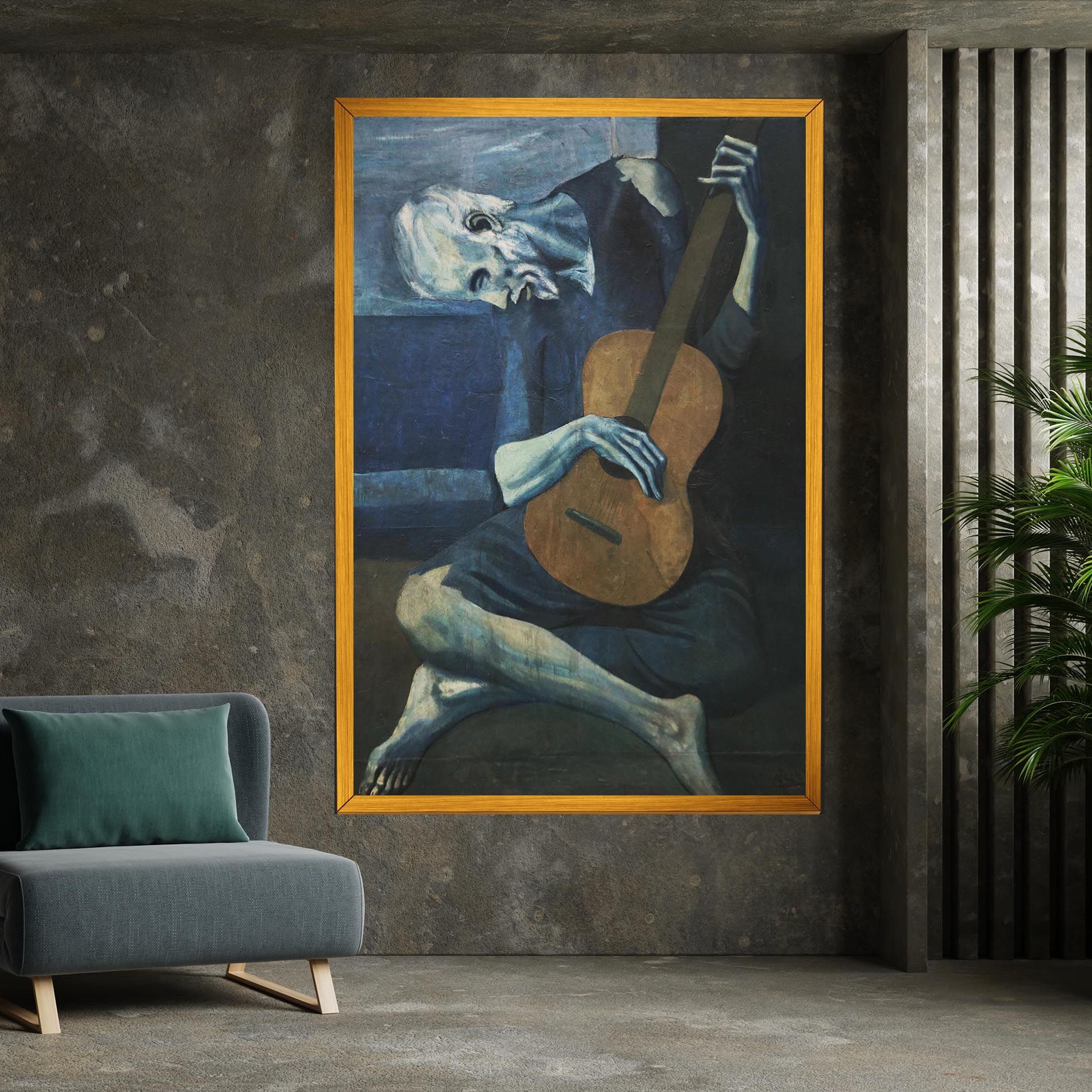 Old Guitarist mockup 7