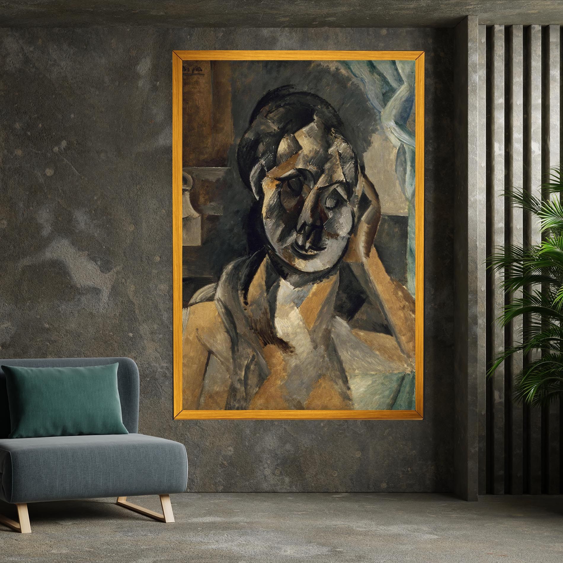 Woman With Mustard mockup 7