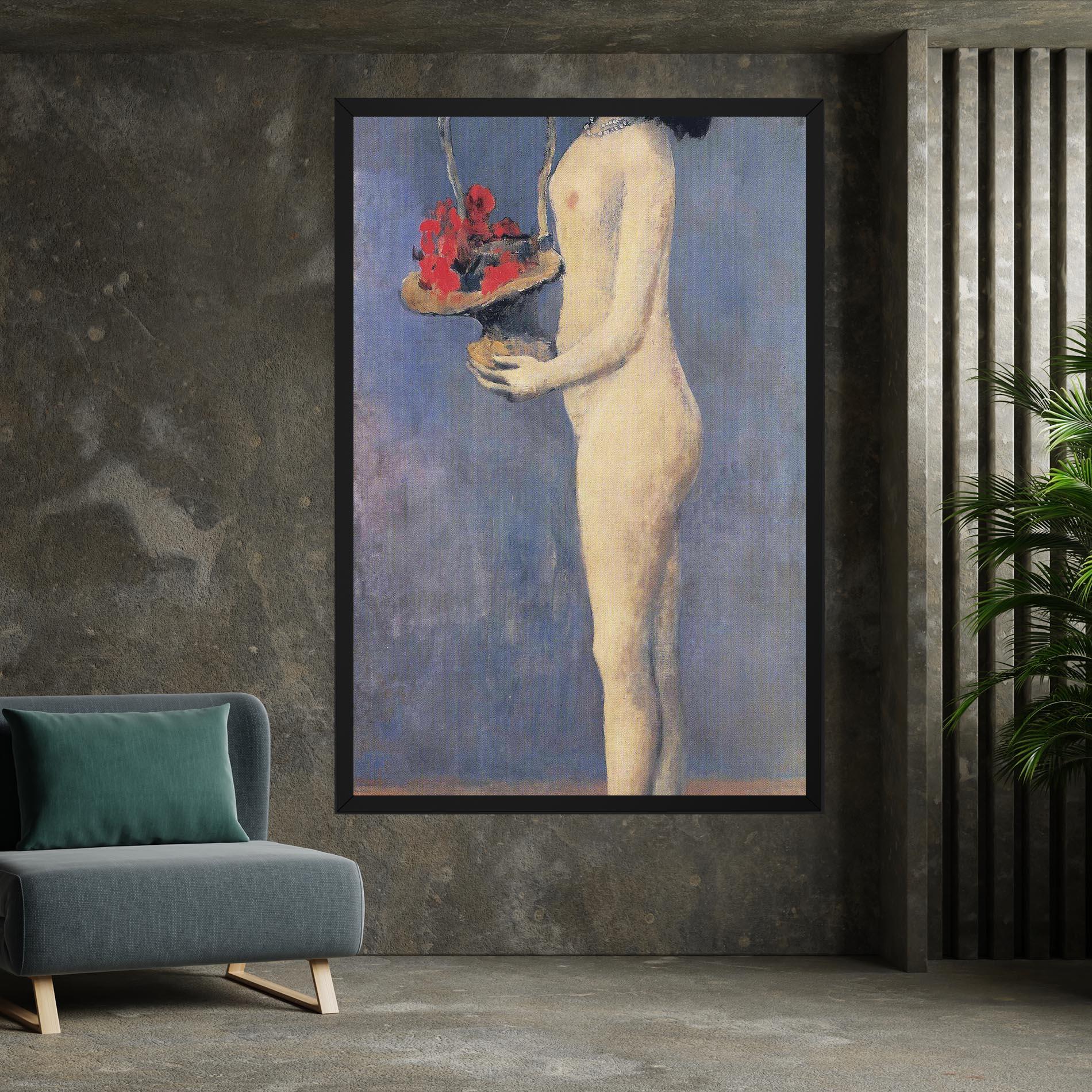 Leinwandbild Le Panier Fleuri mockup 7