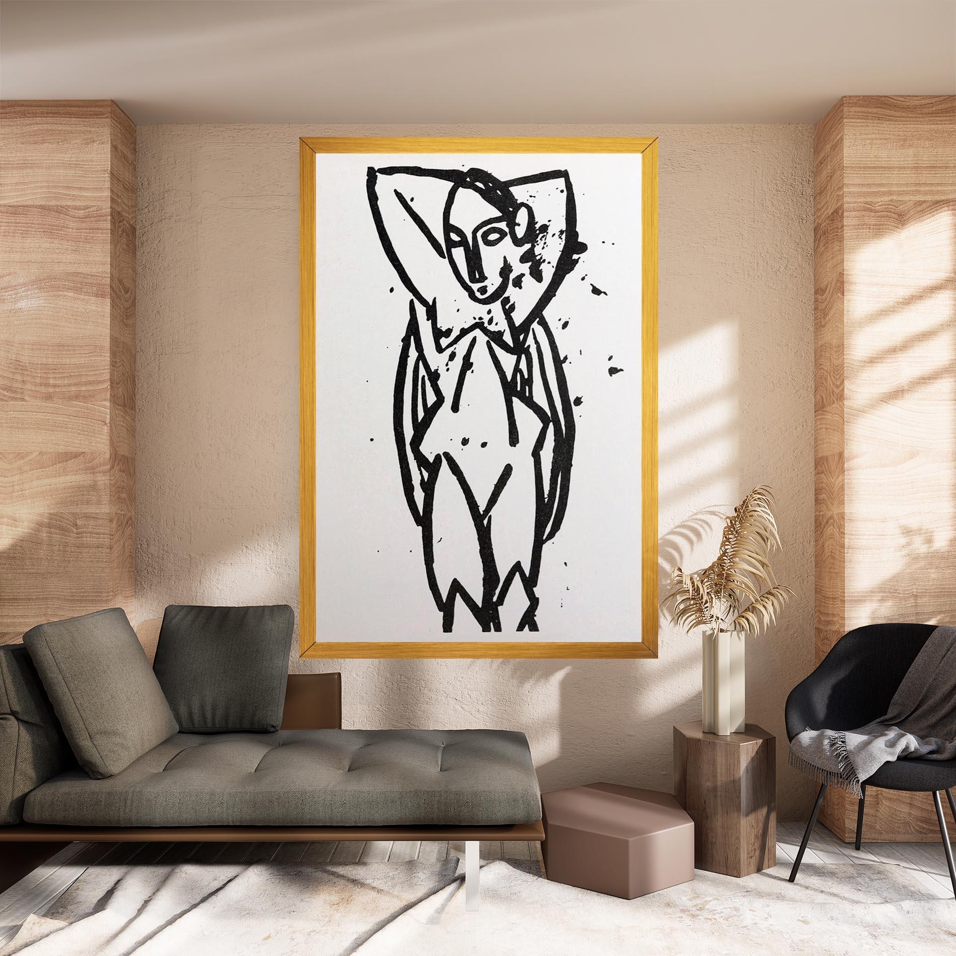 Leinwandbild Nude mockup 8