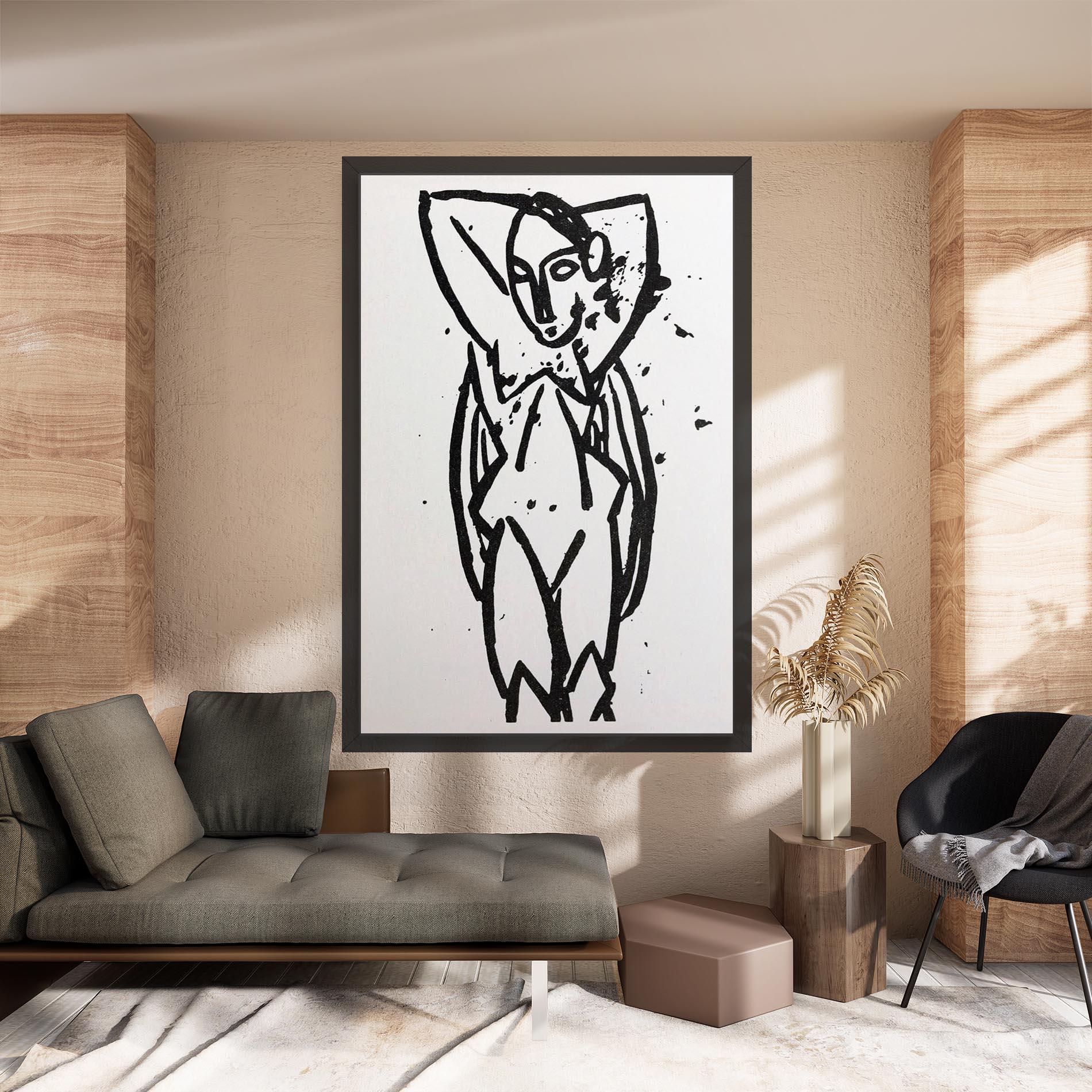 Leinwandbild Nude mockup 8