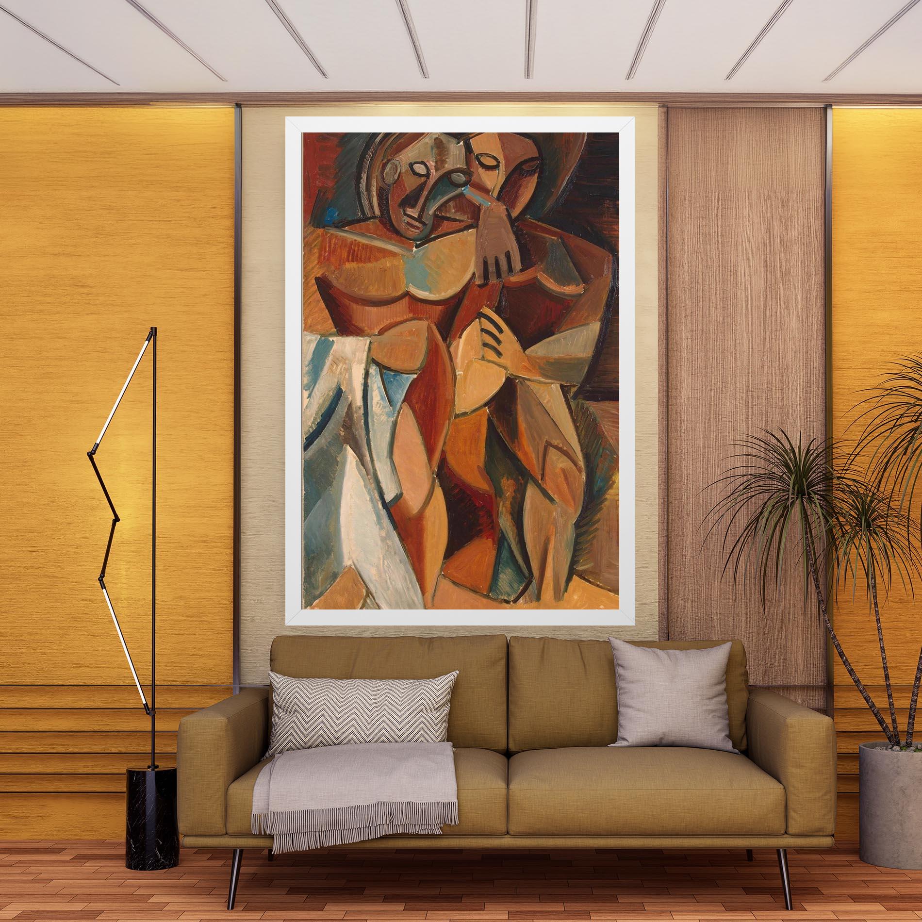 Leinwandbild Friendship Two Nudes mockup 9