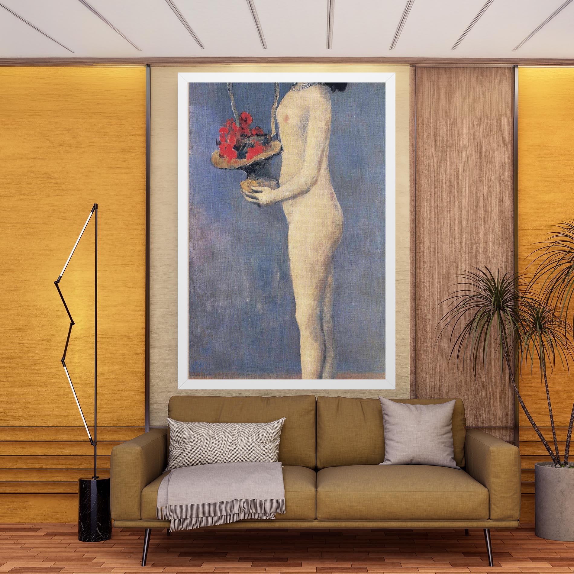 Leinwandbild Le Panier Fleuri mockup 9