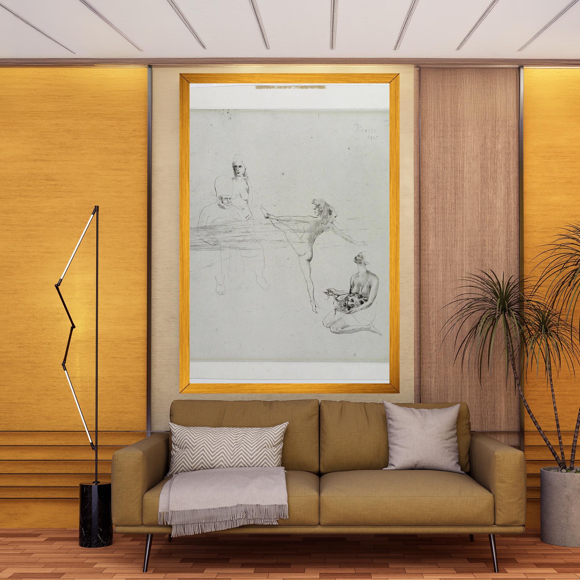 Leinwandbild Dance Of Salome mockup 9