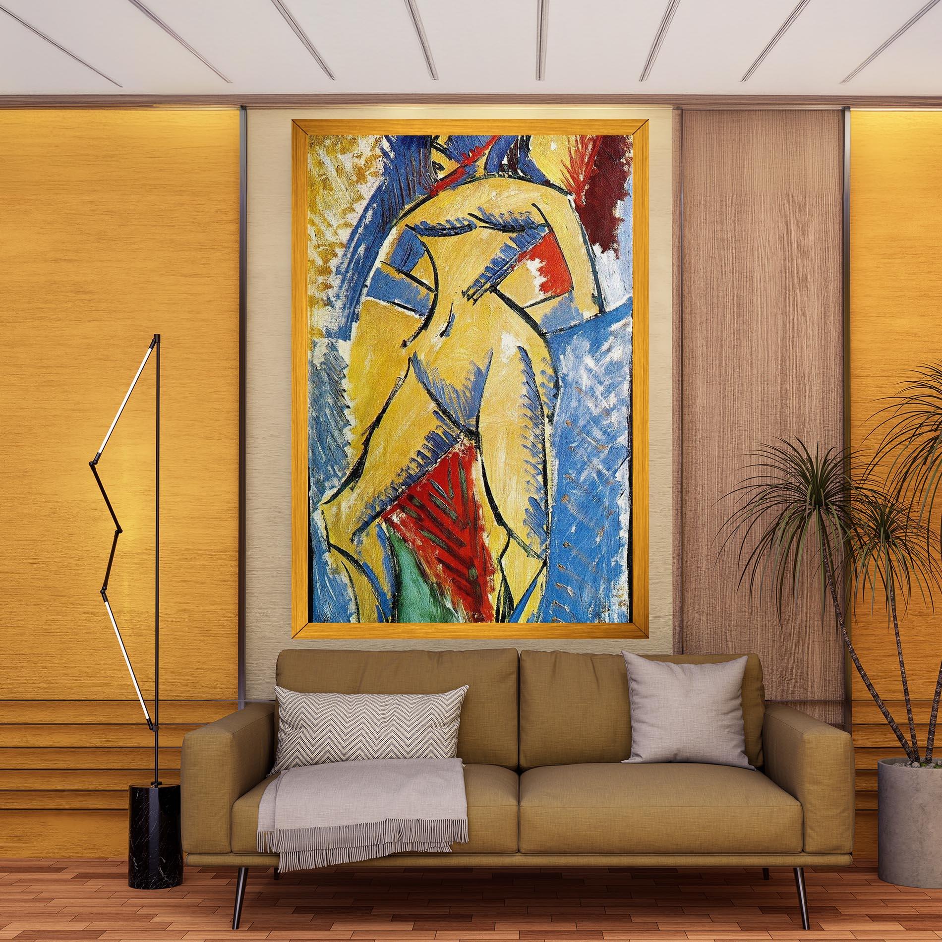 Leinwandbild Femme Nue mockup 9