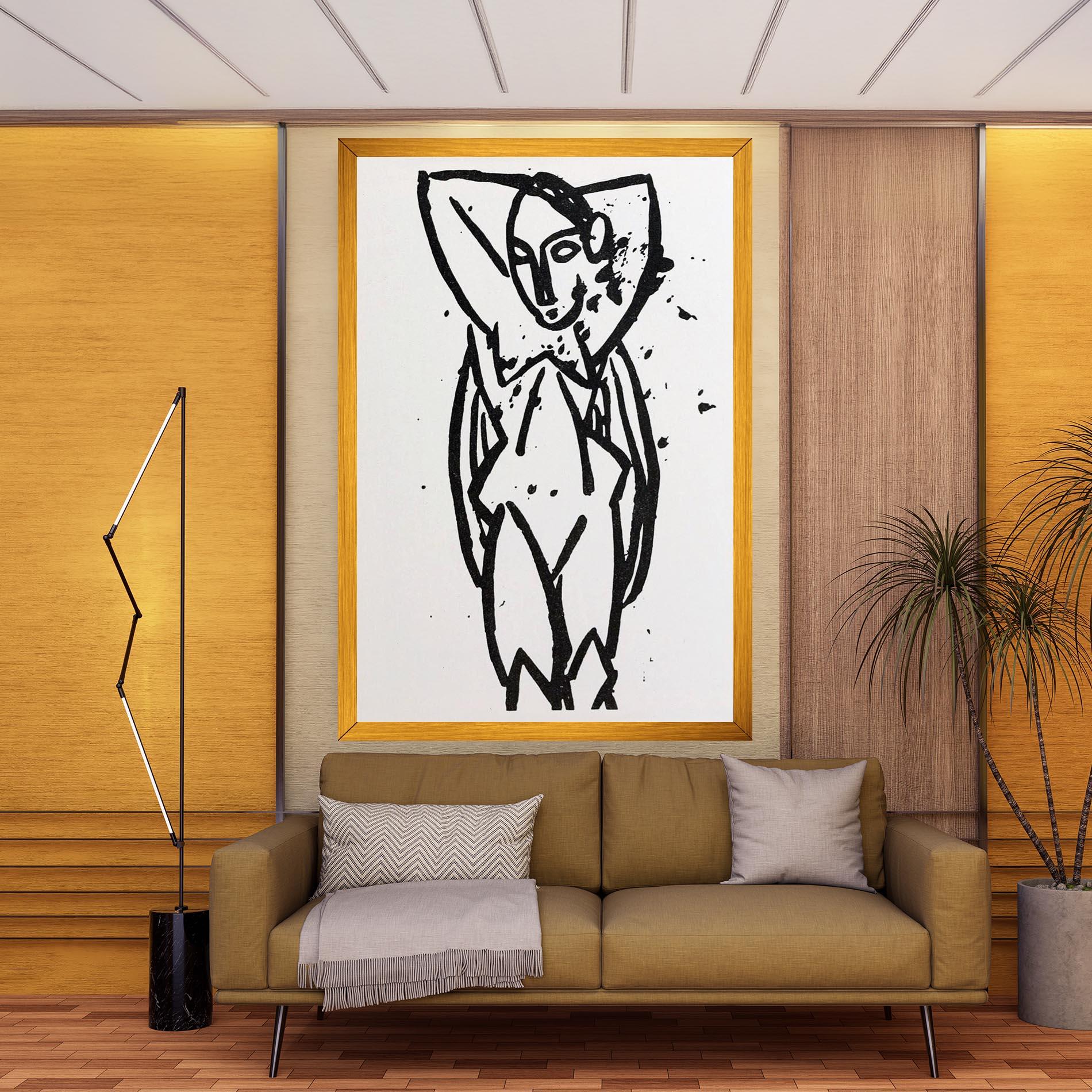 Leinwandbild Nude mockup 9