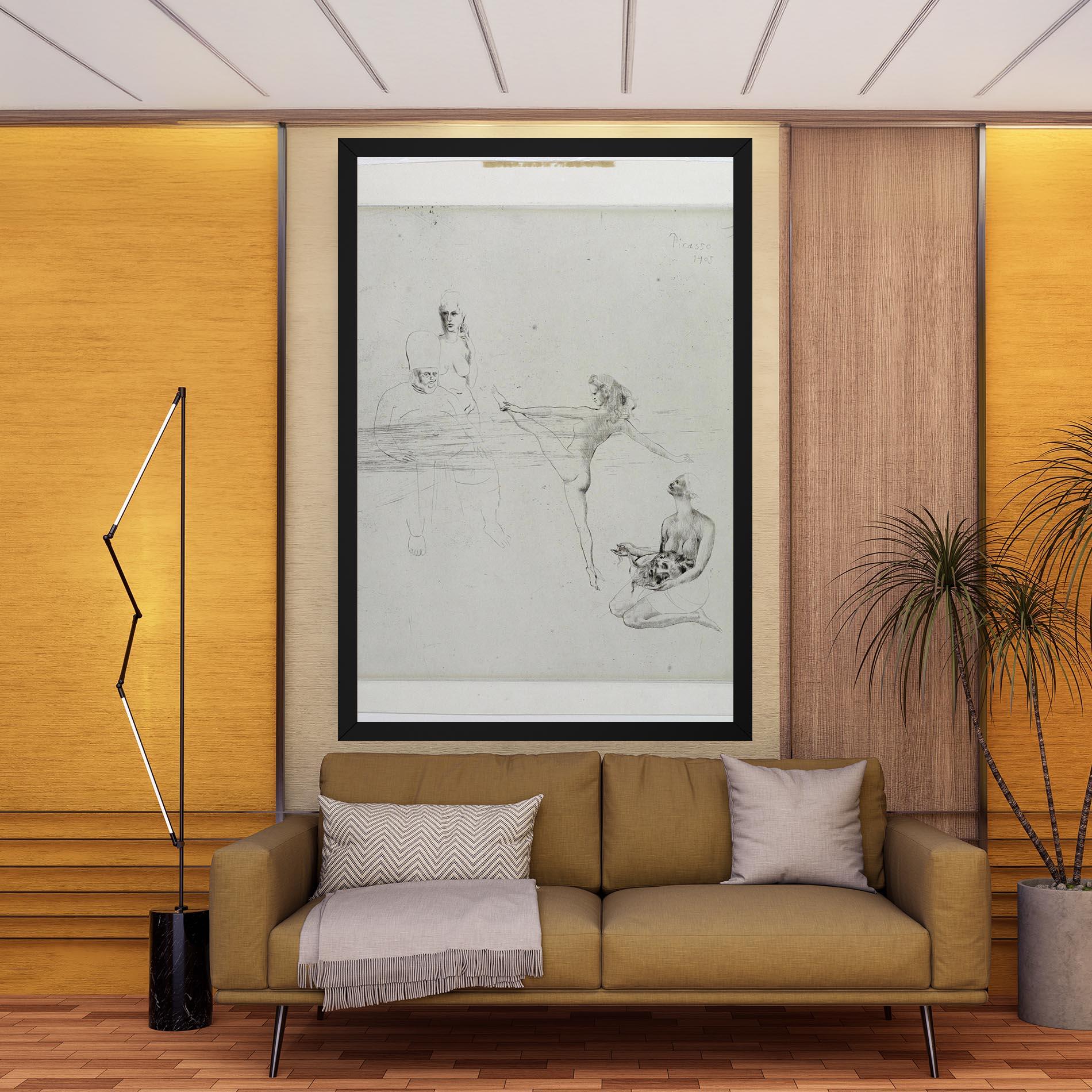 Leinwandbild Dance Of Salome mockup 9