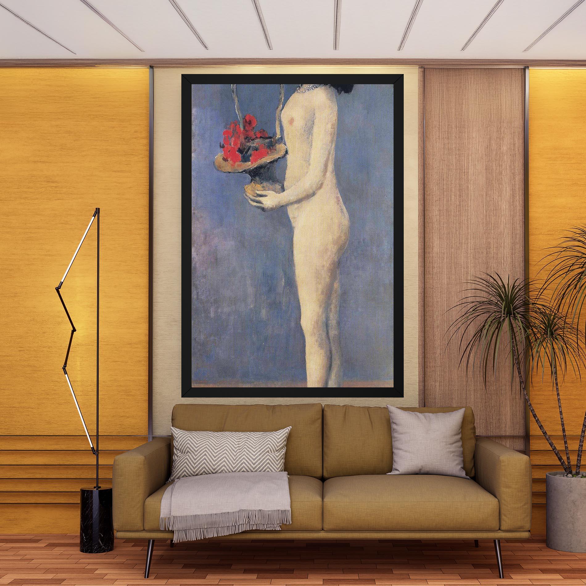 Leinwandbild Le Panier Fleuri mockup 9