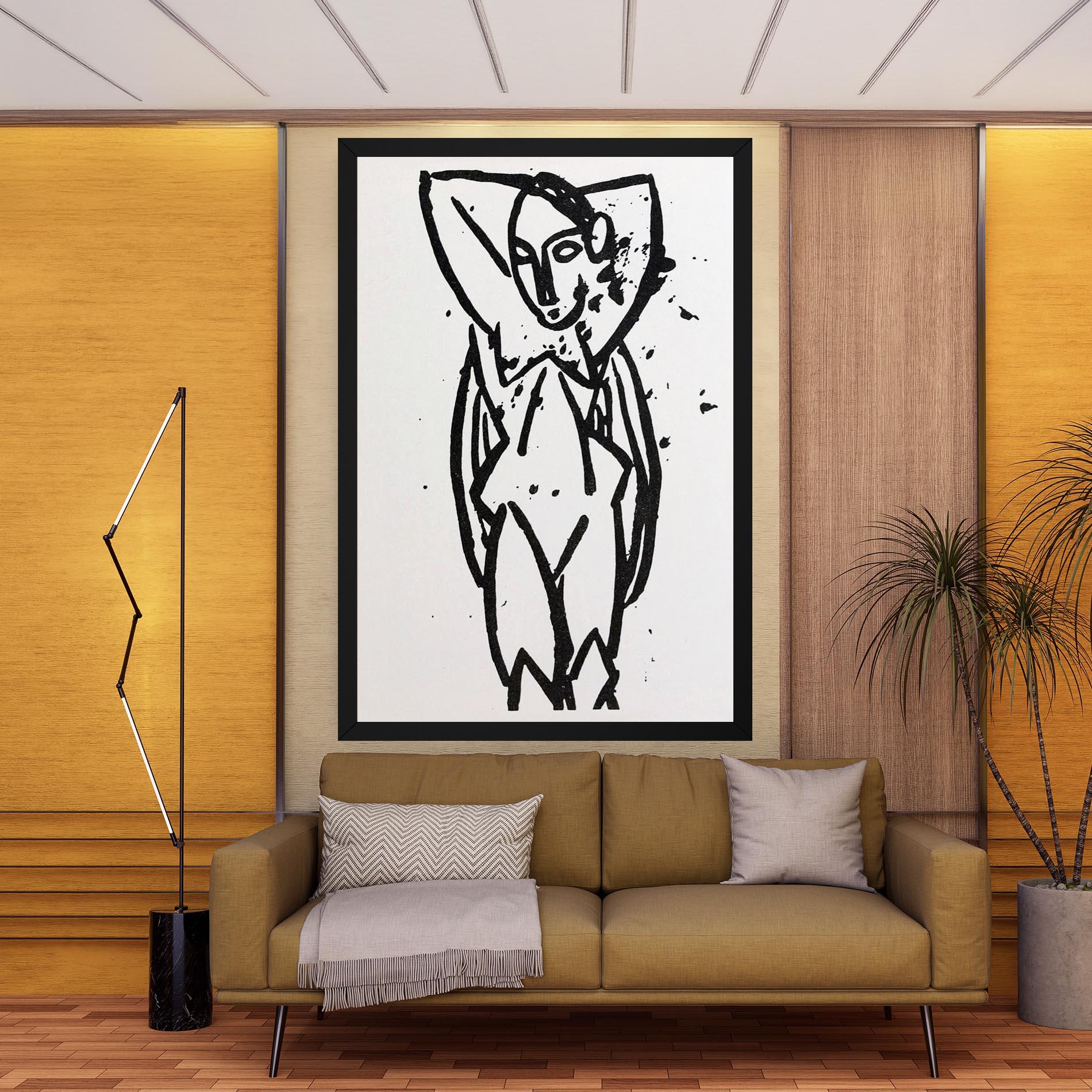 Leinwandbild Nude mockup 9