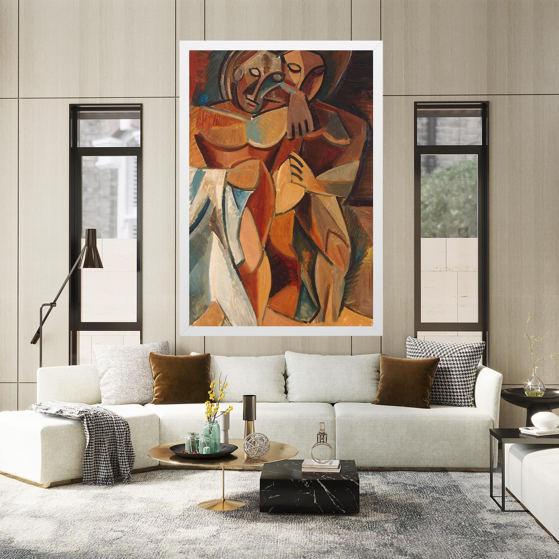 Leinwandbild Friendship Two Nudes mockup 2