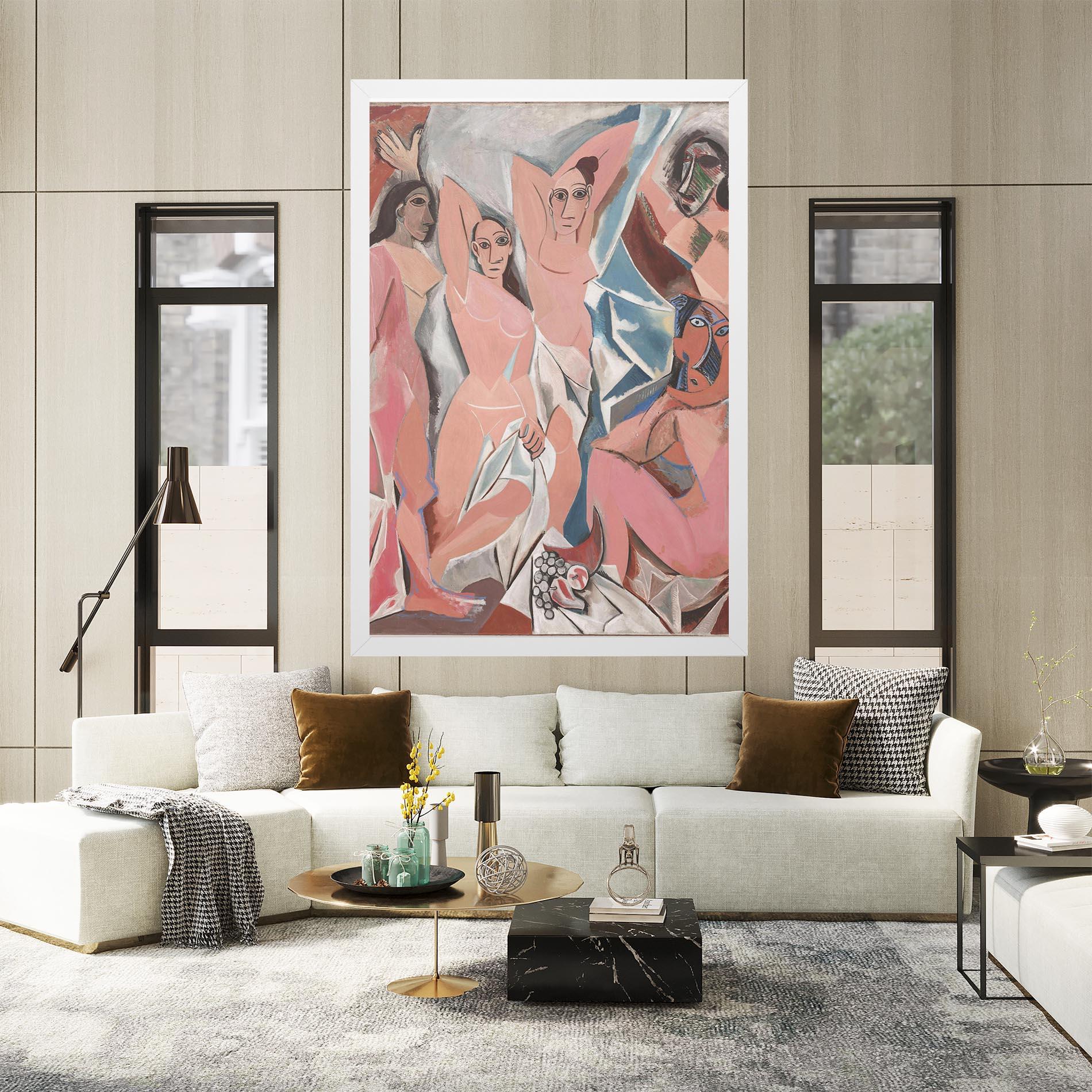 Leinwandbild Les Demoiselles mockup 2