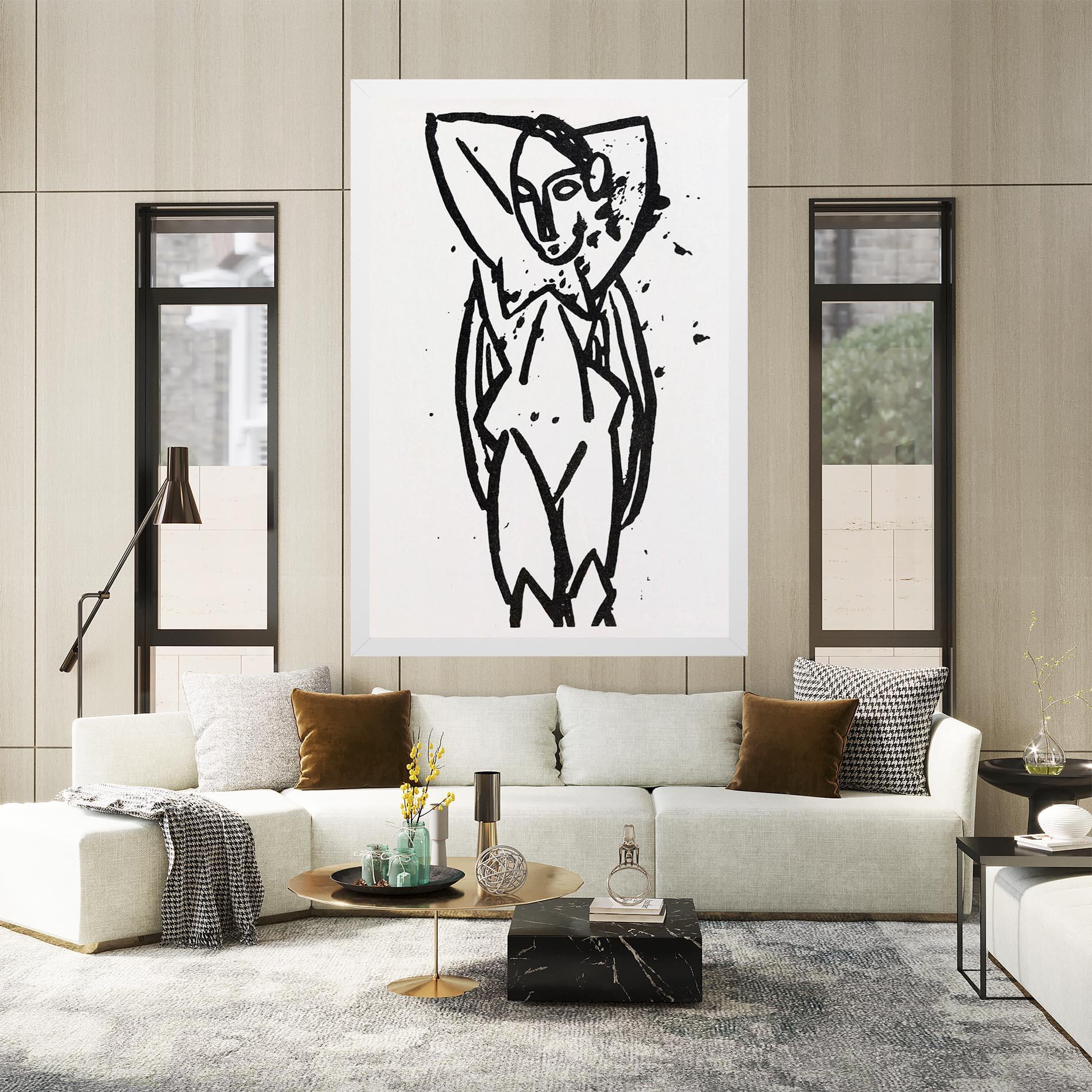 Leinwandbild Nude mockup 2