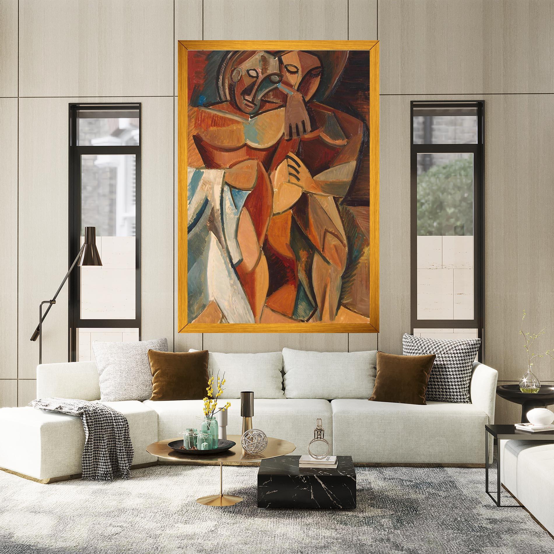 Leinwandbild Friendship Two Nudes mockup 2