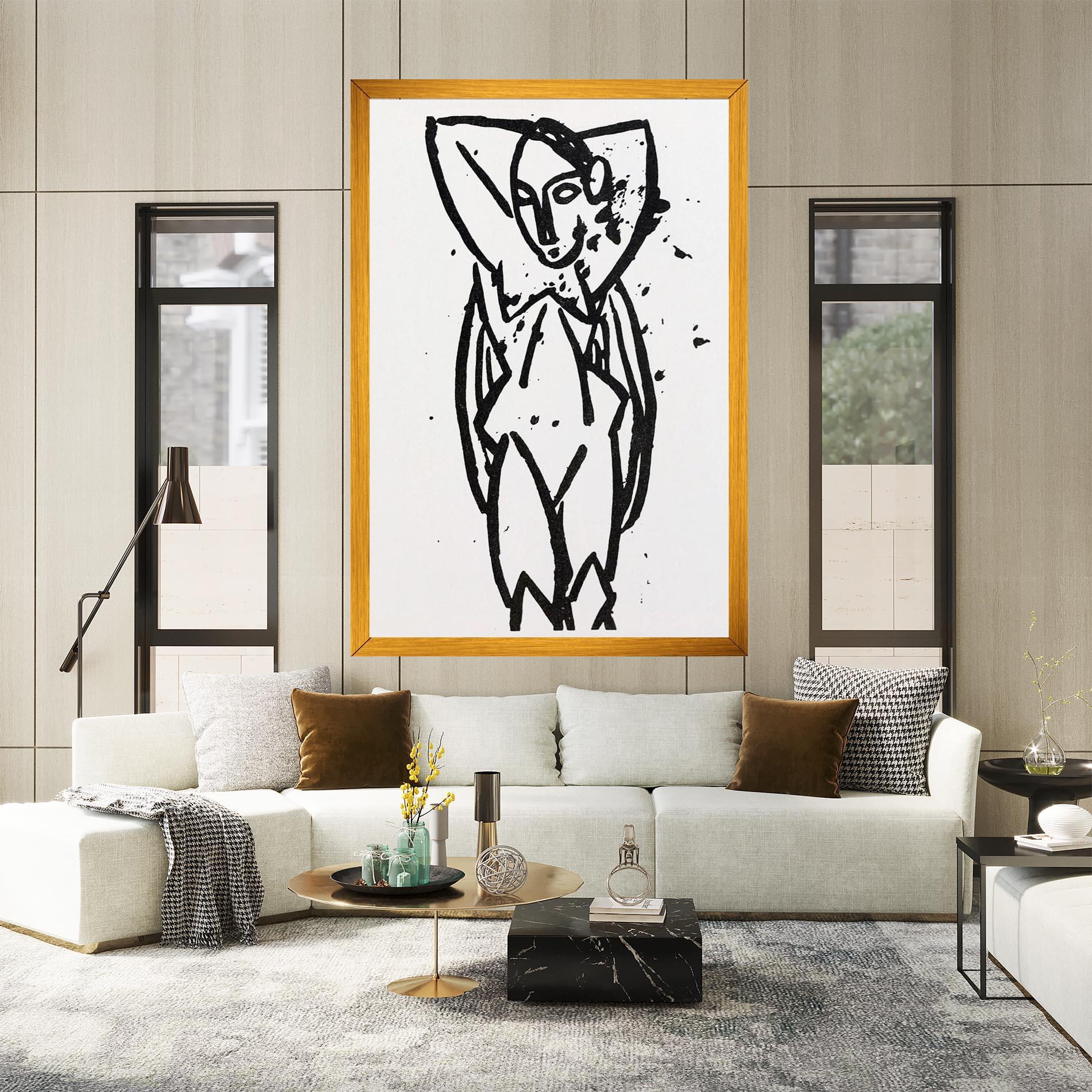 Leinwandbild Nude mockup 2