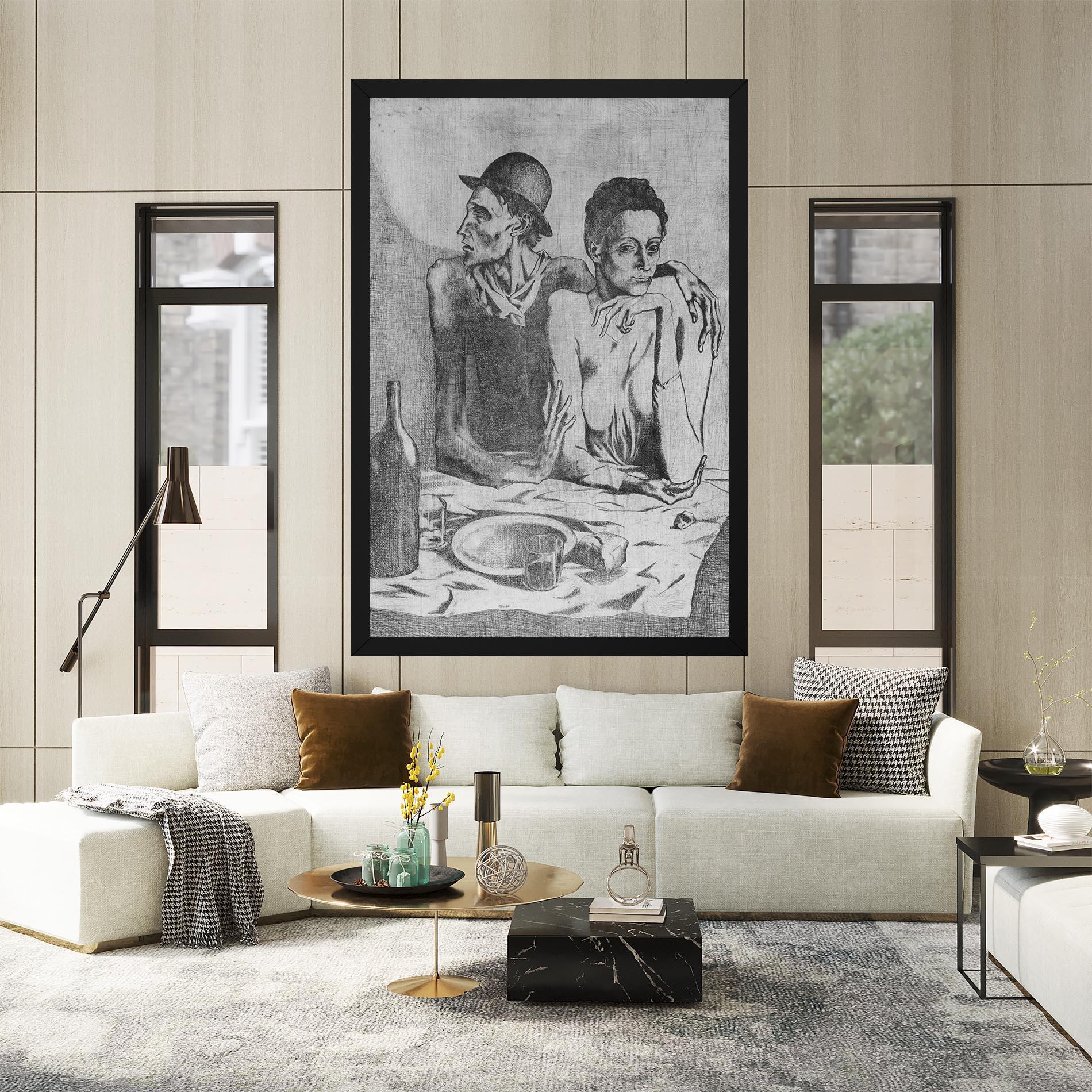 Leinwandbild The Frugal Repast mockup 2