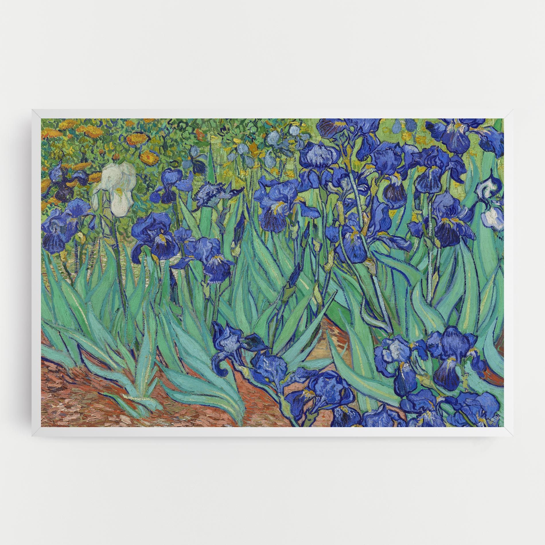 Irises Van Gogh mockup 0