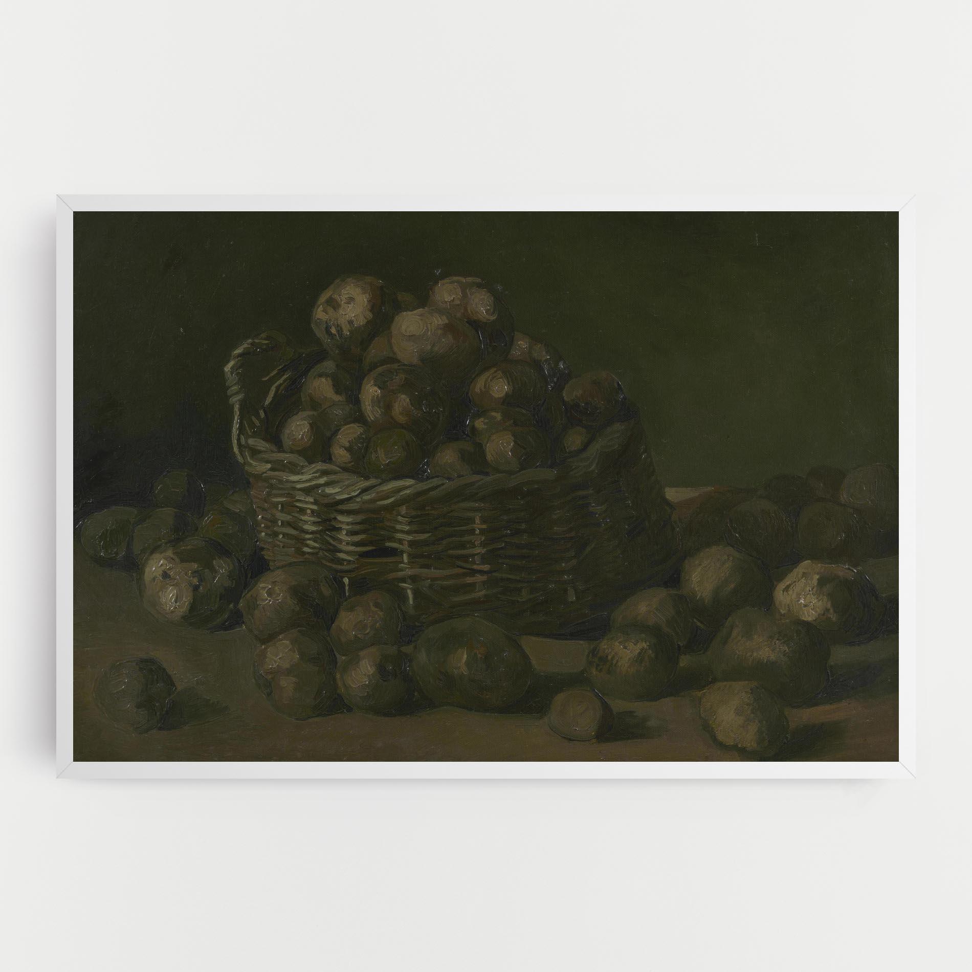 Leinwandbild Mand Met Aardappels mockup 0