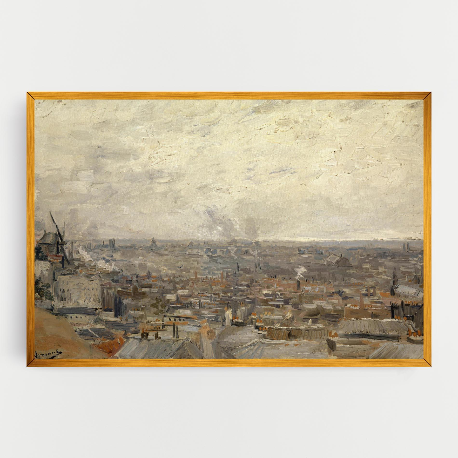 Leinwandbild Desde Montmartre mockup 0