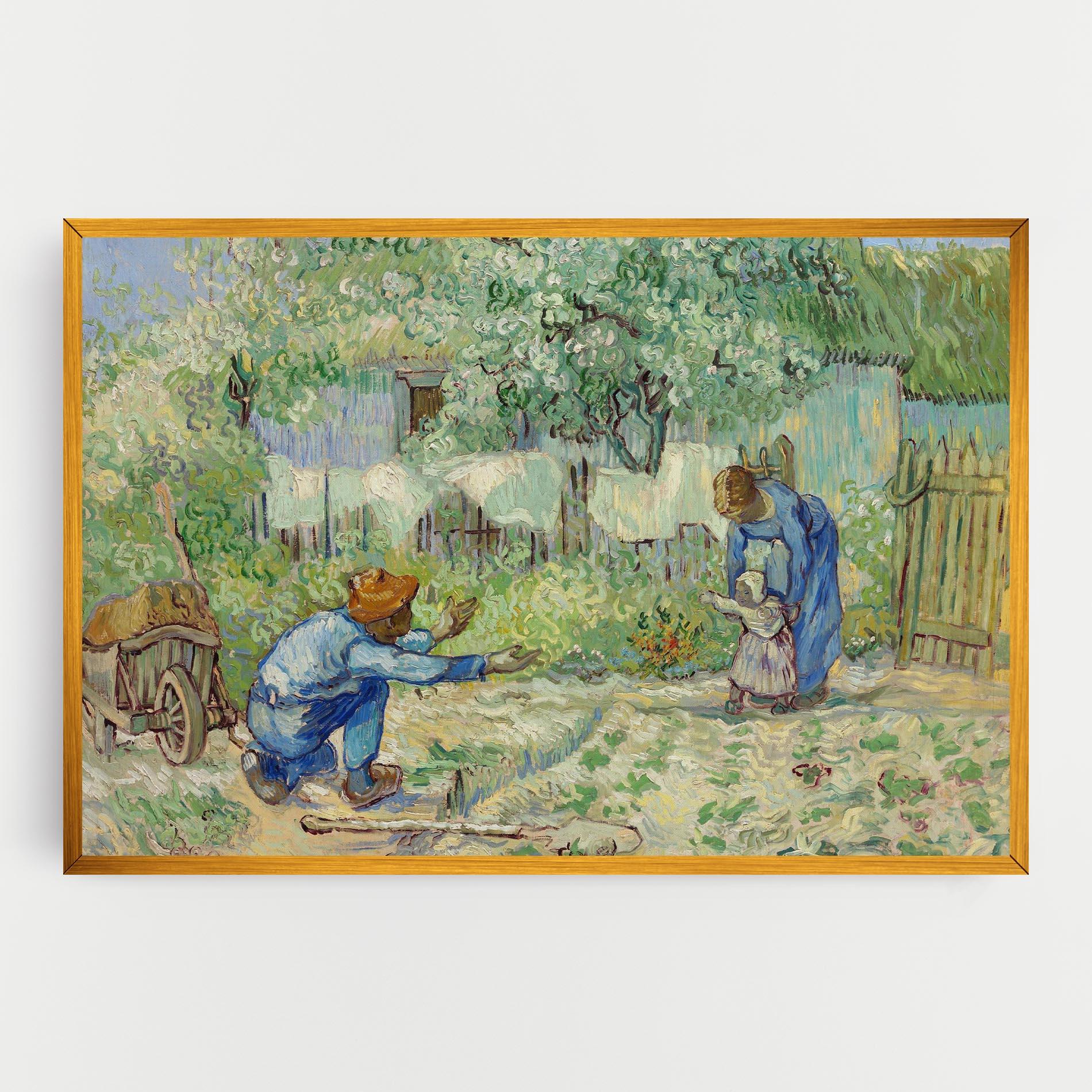 Leinwandbild First Steps mockup 0